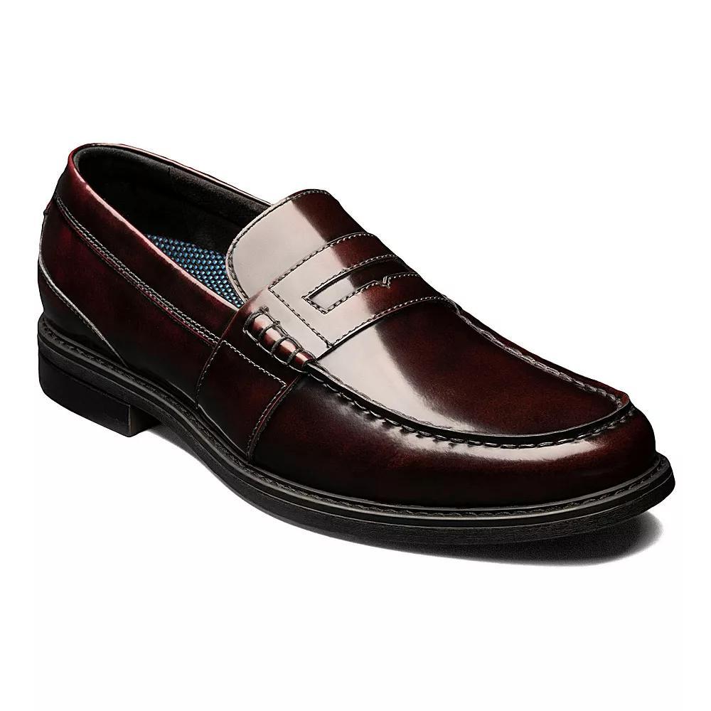 Nunn Bush® Lincoln Men's Penny Loafers, Size: 9.5, Red Team Product Image