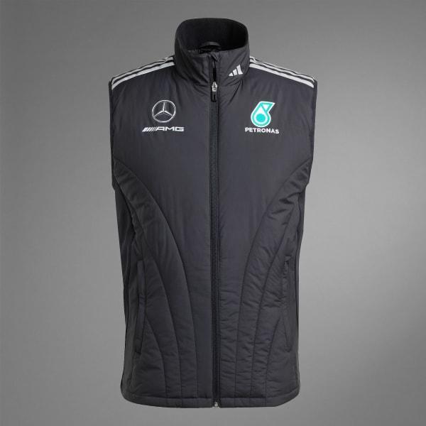 adidas MERCEDES - AMG PETRONAS FORMULA ONE TEAM MECHANICS VEST Black S Mens Product Image