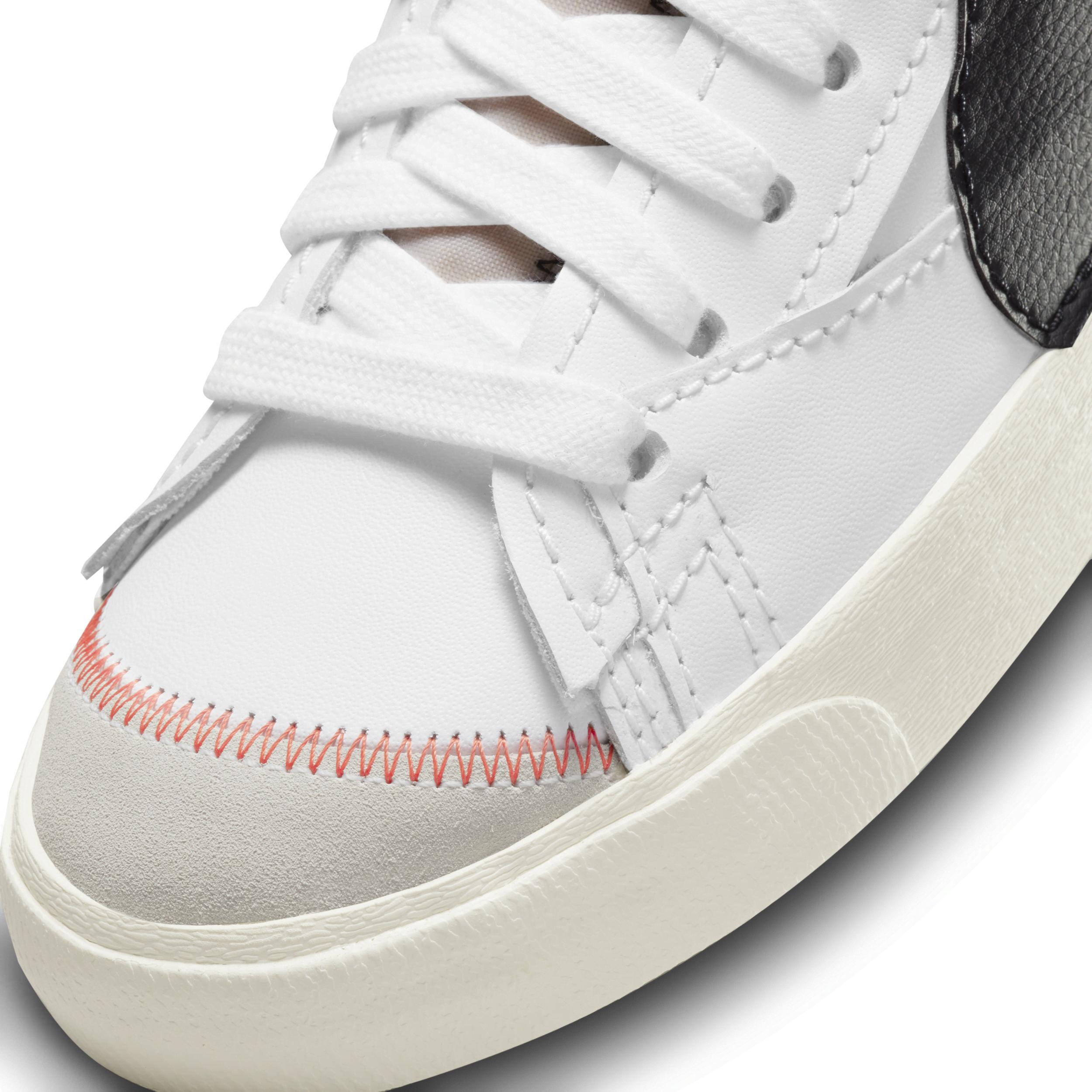 Nike Mens Nike Blazer Mid 77 Jumbo - Mens Basketball Shoes White/Black Product Image