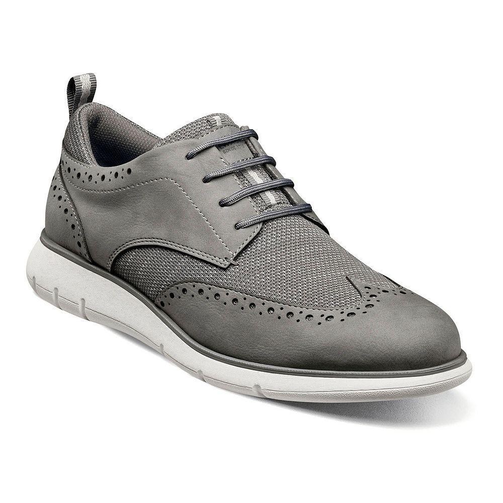 Nunn Bush® Stance Men's Wingtip Oxford Casual Shoes, Size: 11.5, Blue Team Product Image