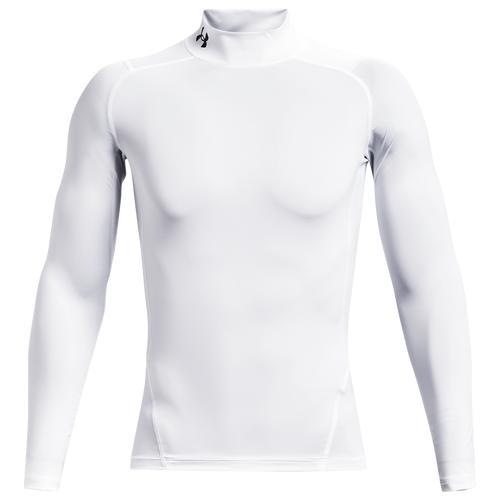 Under Armour Mens Under Armour HG Armour Comp Mock Long Sleeve - Mens Product Image