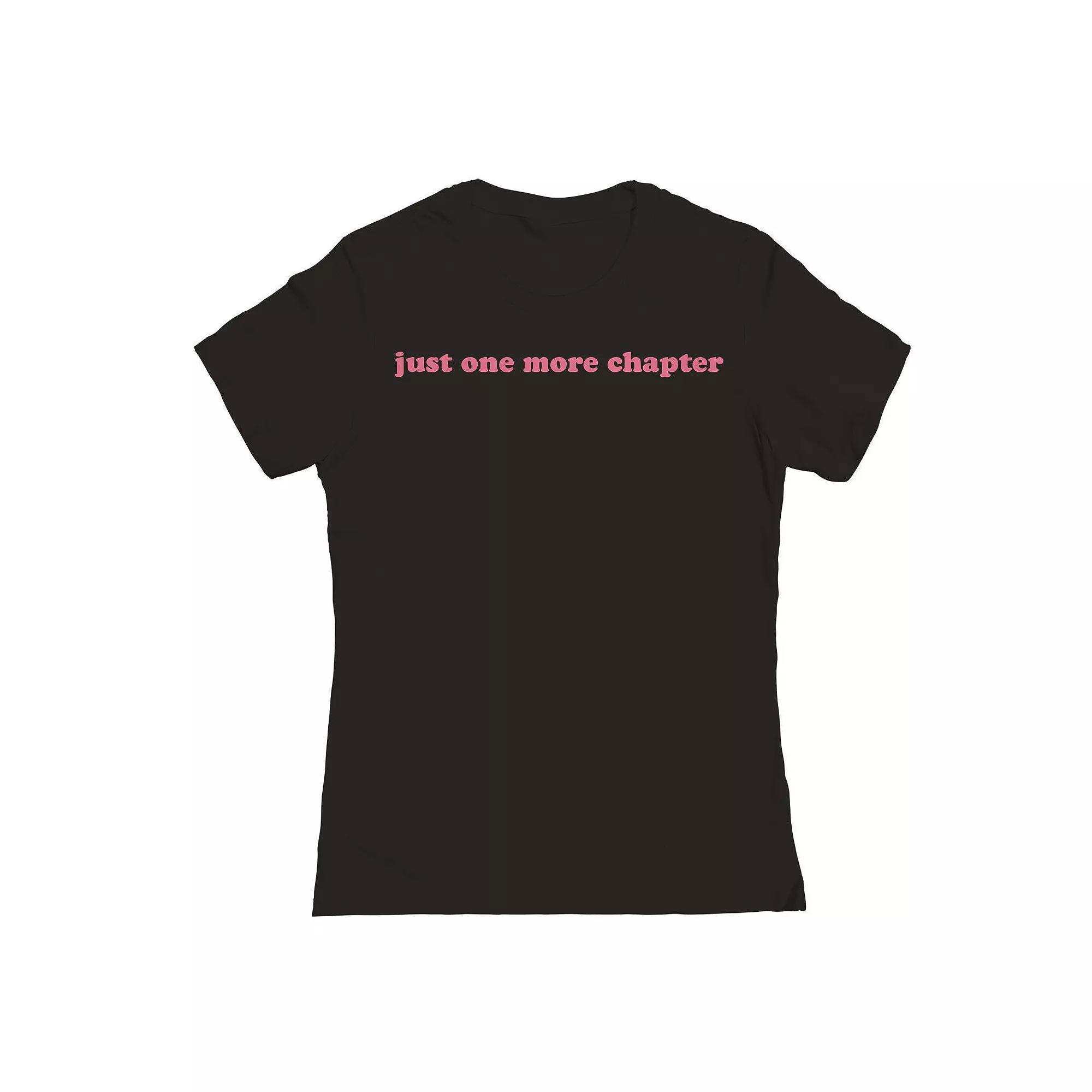 Junior's Lily Of The Valley Graphic Tee, Girl's, Size: XXL, Black Product Image