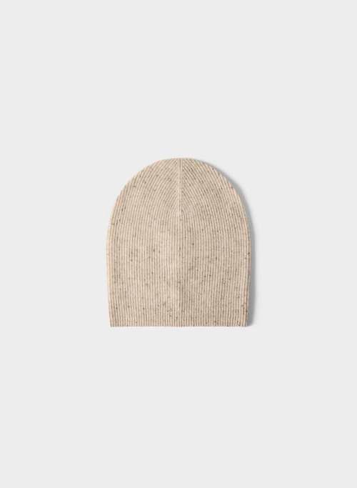 cashmere rib slouchy beanie Product Image
