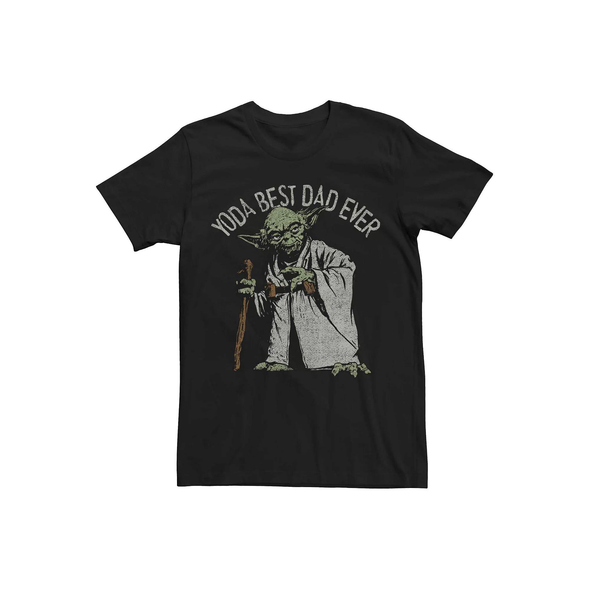 Men's Star Wars Yoda Best Uncle Ever Graphic Tee, Size: XL, Black Product Image