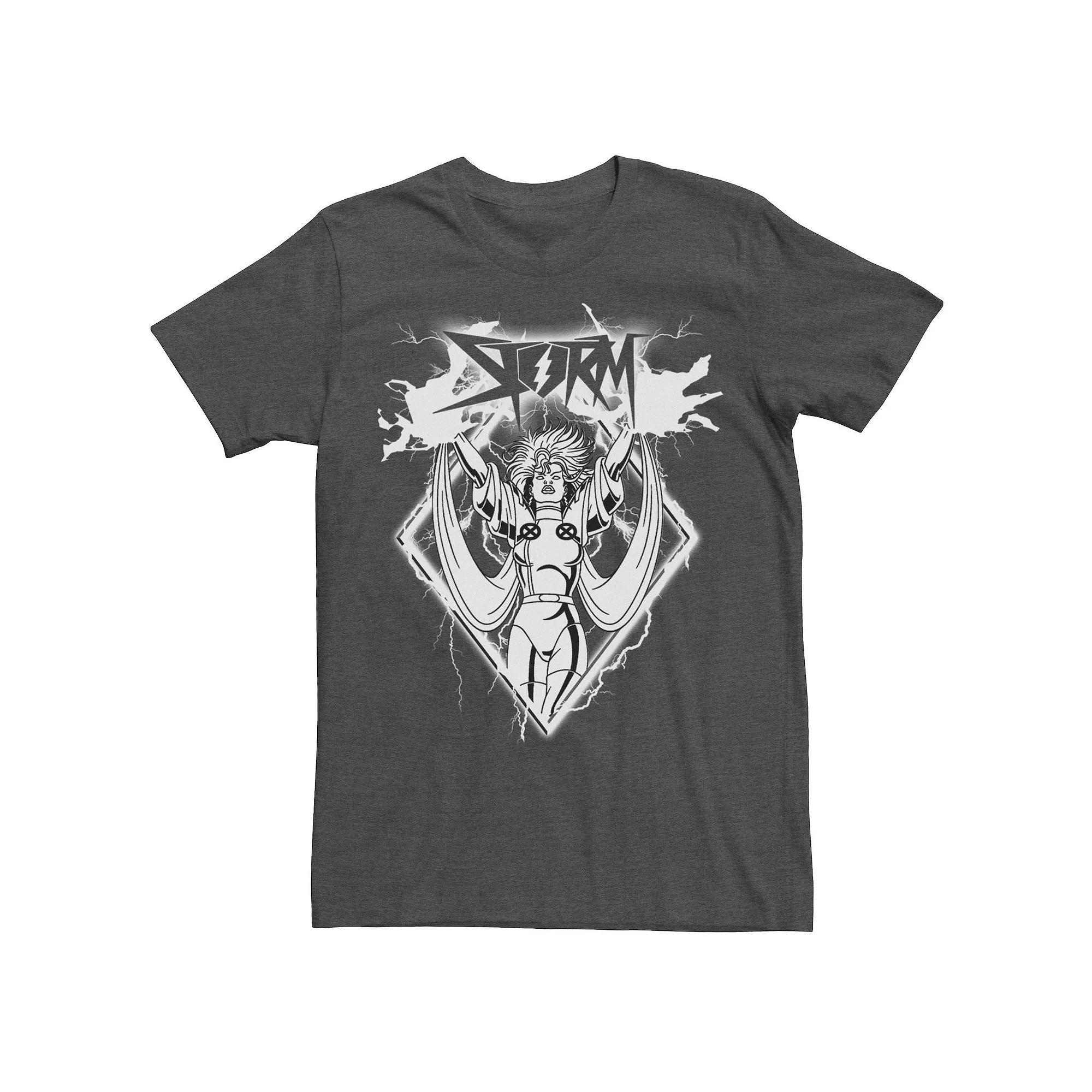 Men's Marvel X-Men Storm Stencil Portrait Tee, Size: XL, Black Product Image