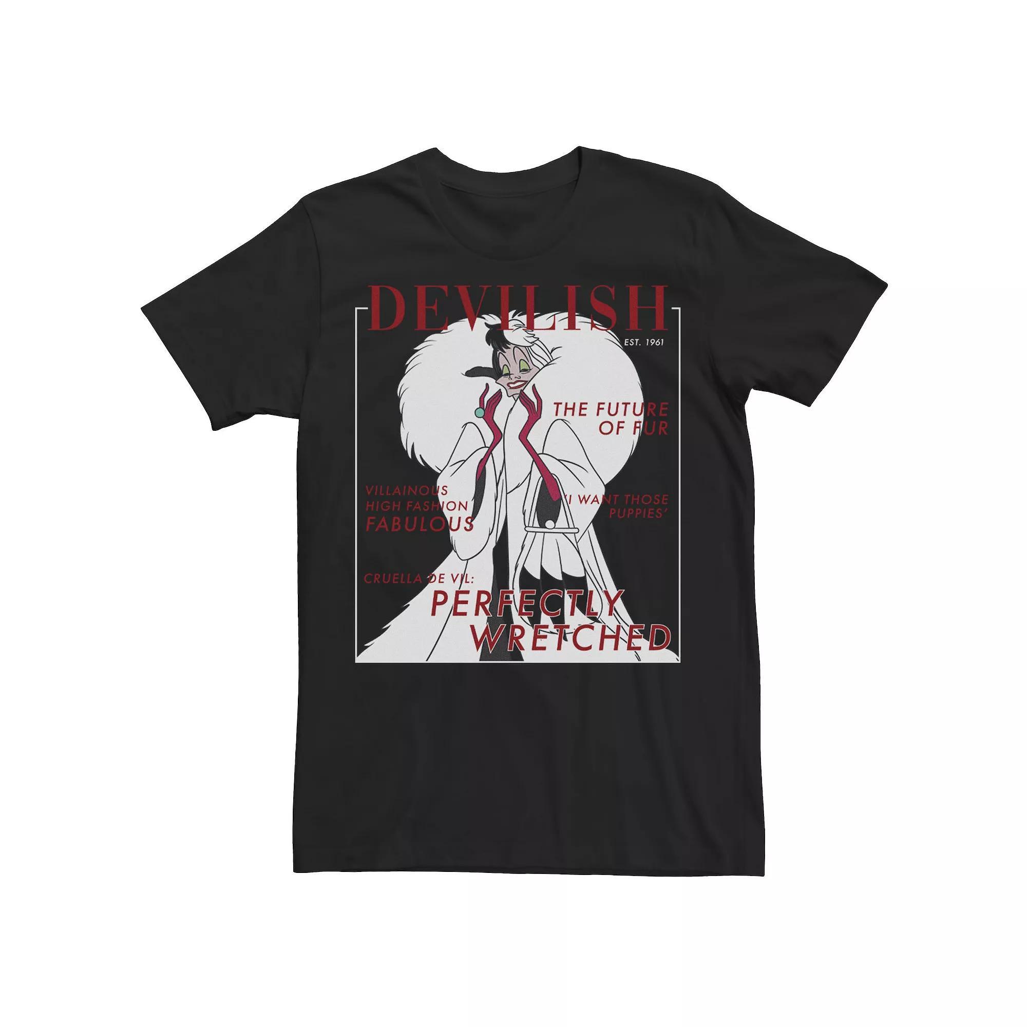 Big & Tall Cuphead Starring Mugman Run And Gun The Devil Tee, Men's, Size: 4XL, Navy Grey Product Image