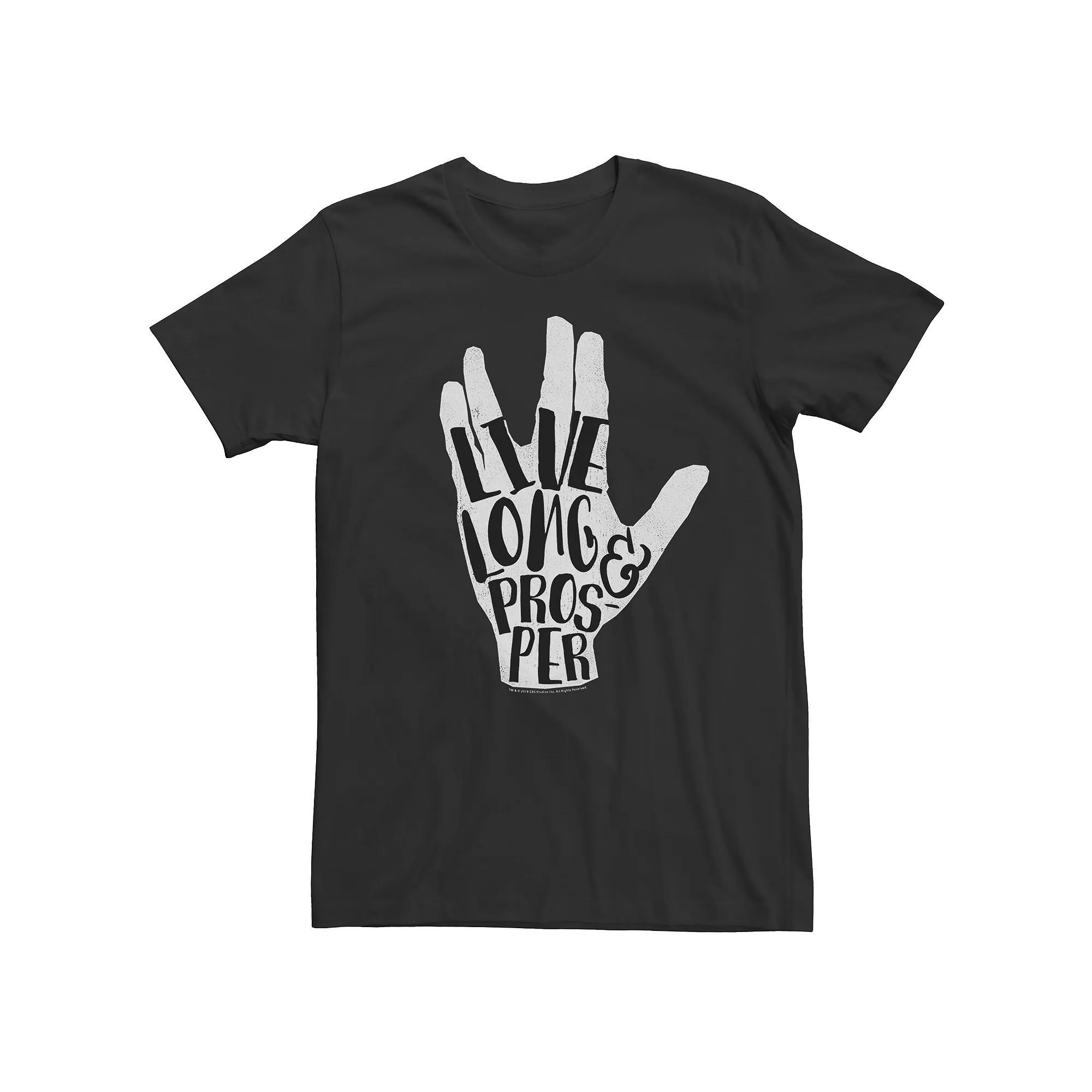 Mens Star Trek Salute Sketch Tee Product Image