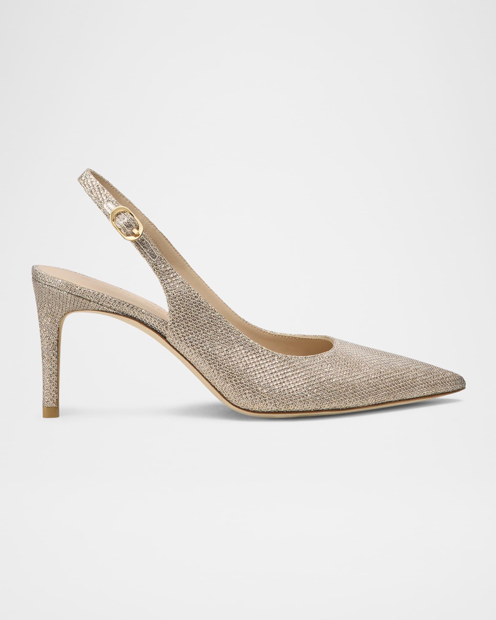 Stuart Power Metallic Stiletto Pumps Product Image