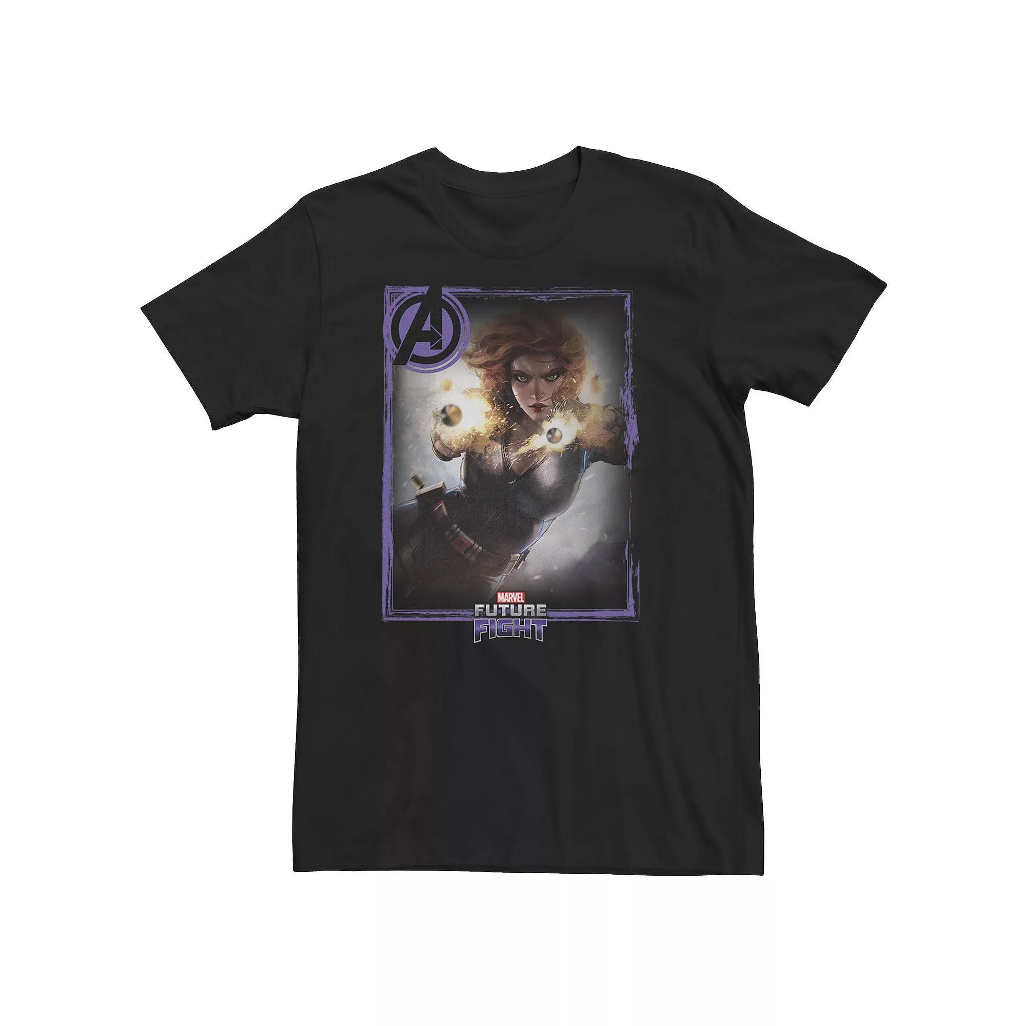 Big & Tall Marvel Future Fight Black Widow Portrait Tee, Men's, Size: 3XL Product Image