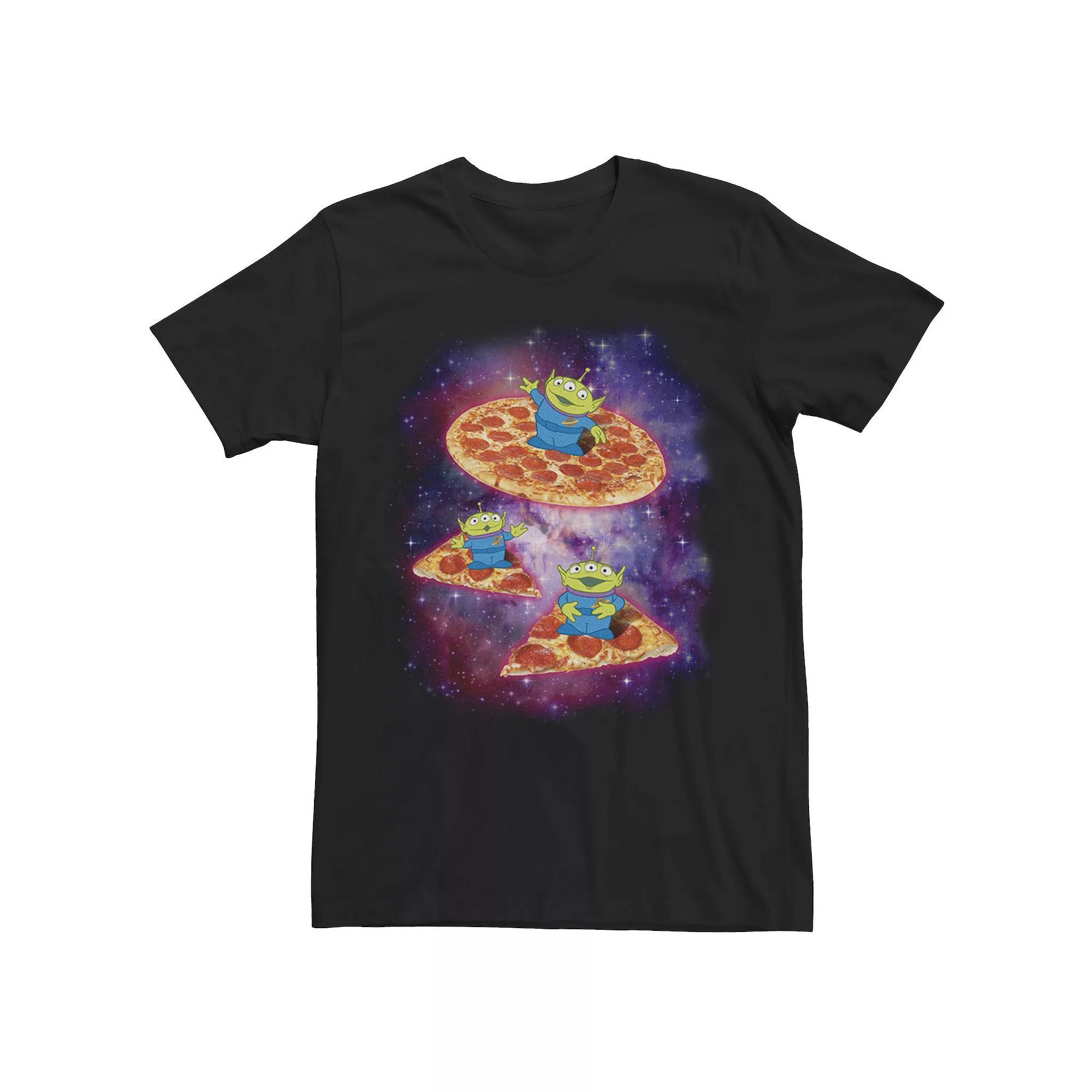 Disney / Pixars Toy Story Aliens Mens Space Pizza Tee Product Image