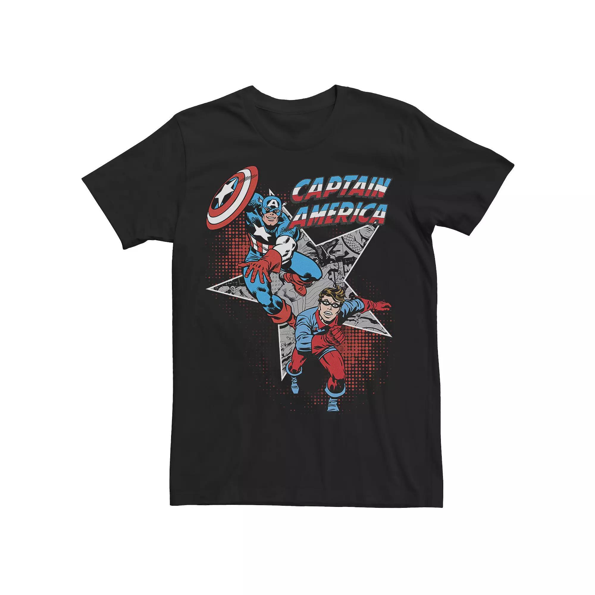 Big & Tall Disney / Pixar Toy Story Buzz Lightyear Sight On Stars Tee, Mens Navy Grey Product Image