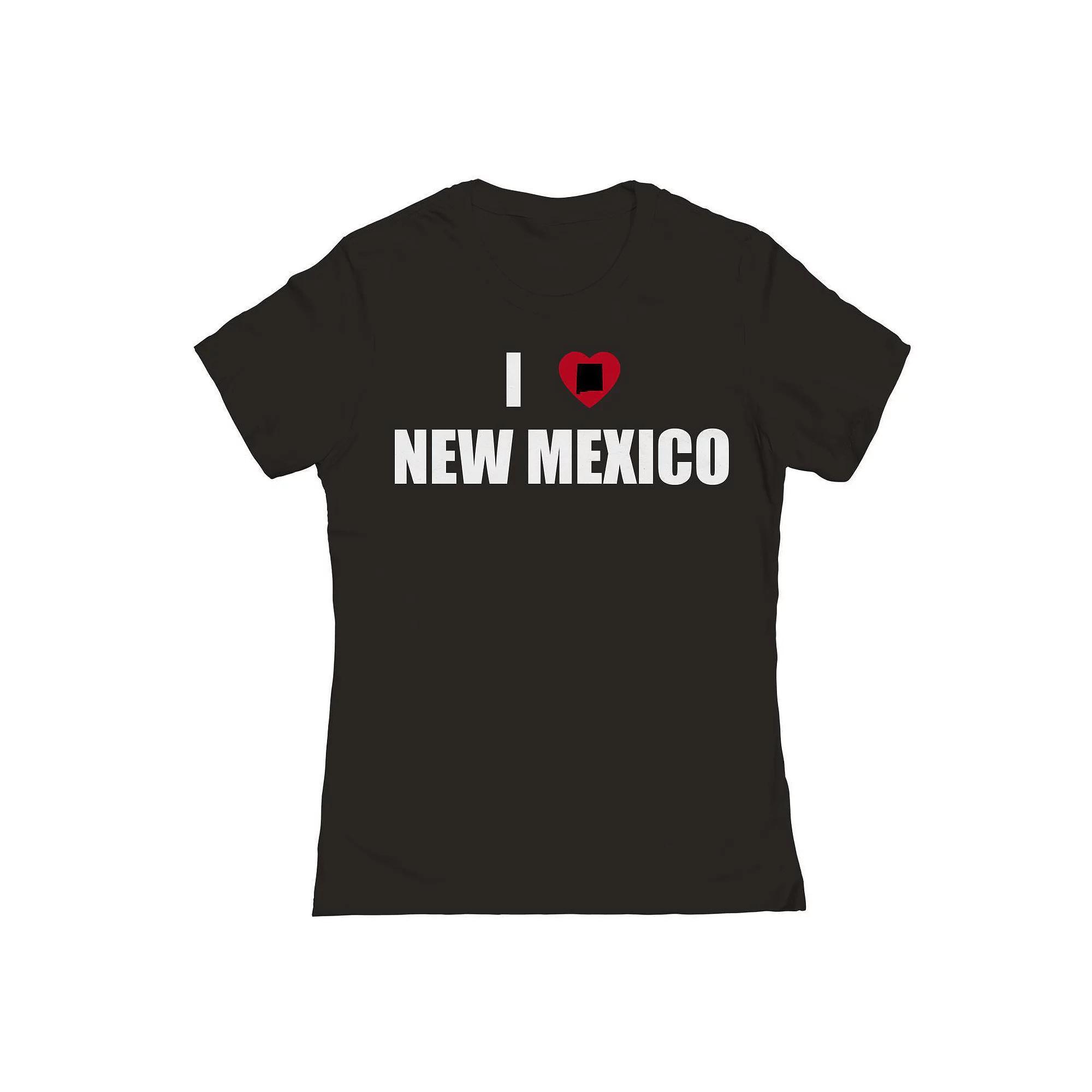 Junior's I Heart New Mexico Graphic Tee, Women's, Size: XXL, White Product Image