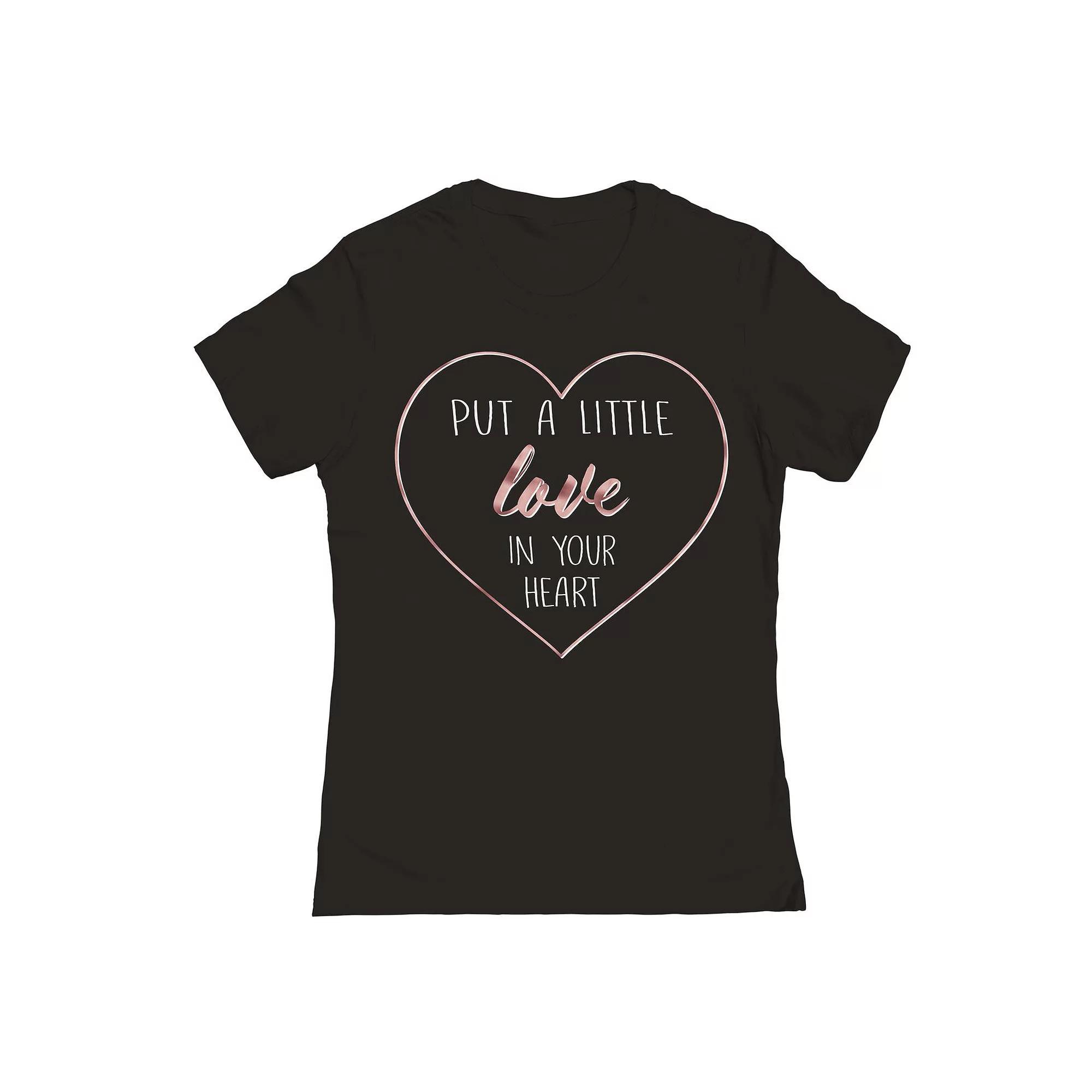 Junior's I Heart Utah Graphic Tee, Women's, Size: Medium, White Product Image