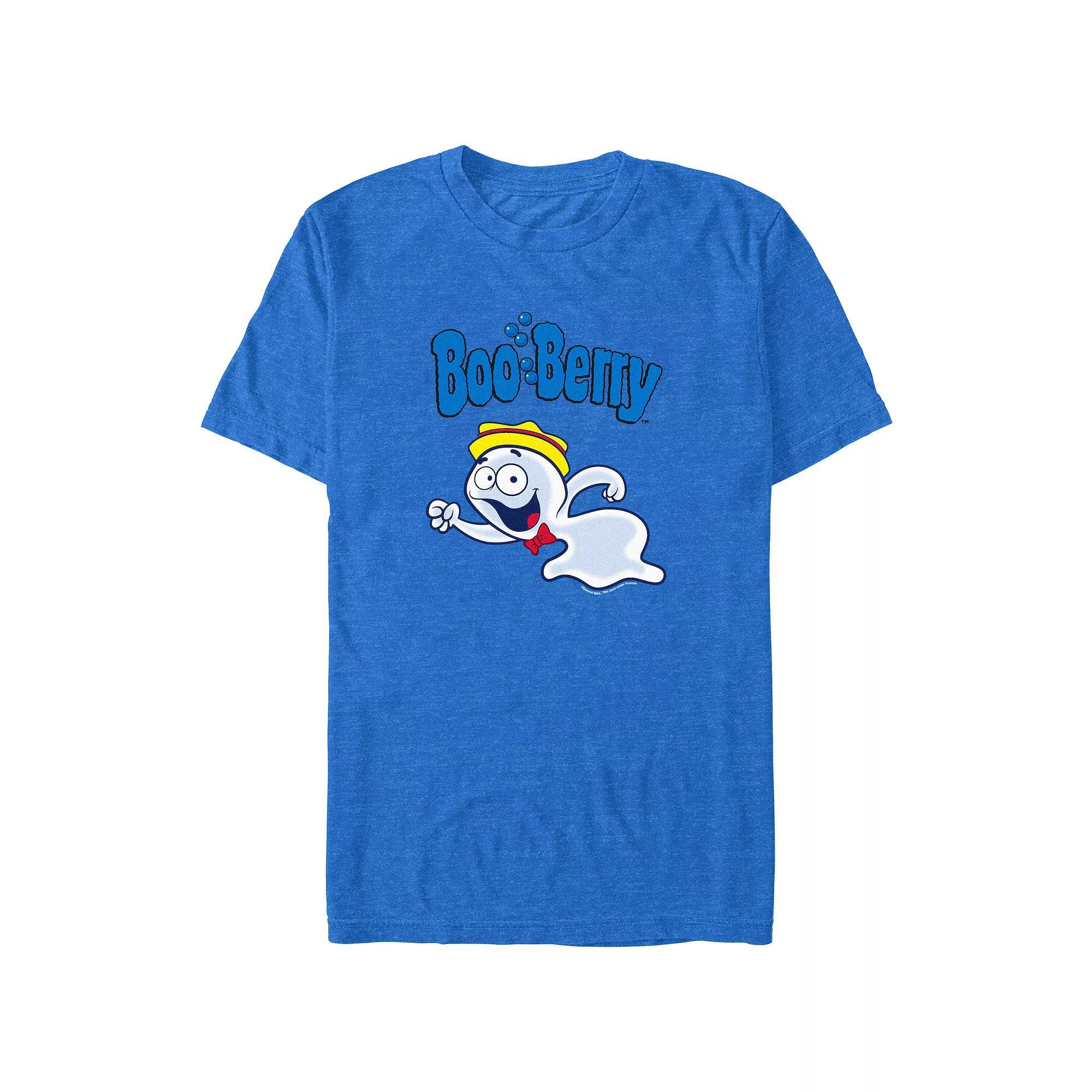 Big & Tall Boo Berry Funny Poster Graphic Tee, Men's, Size: 3XL, Royal Grey Product Image