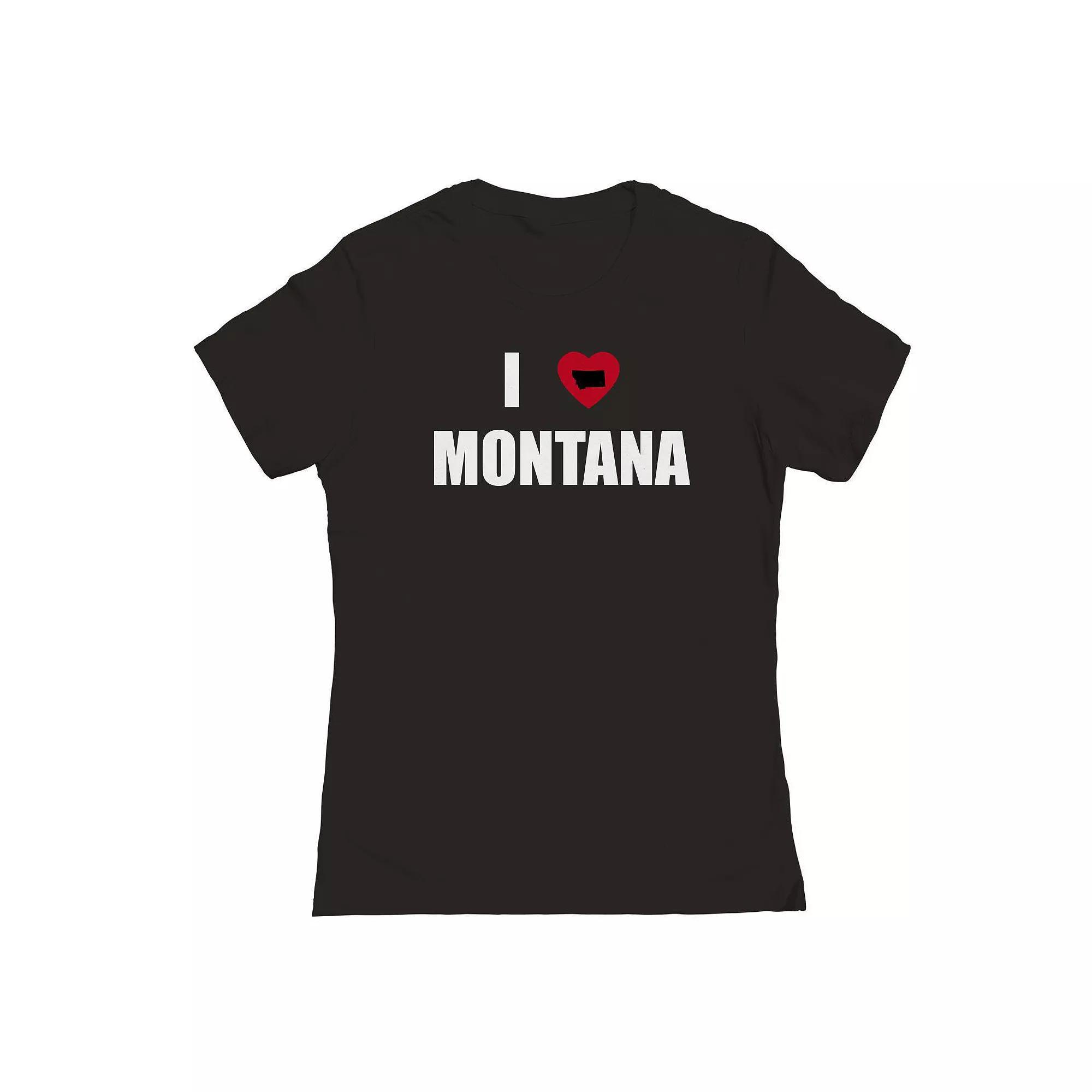Juniors I Heart Maine Graphic Tee, Womens Product Image