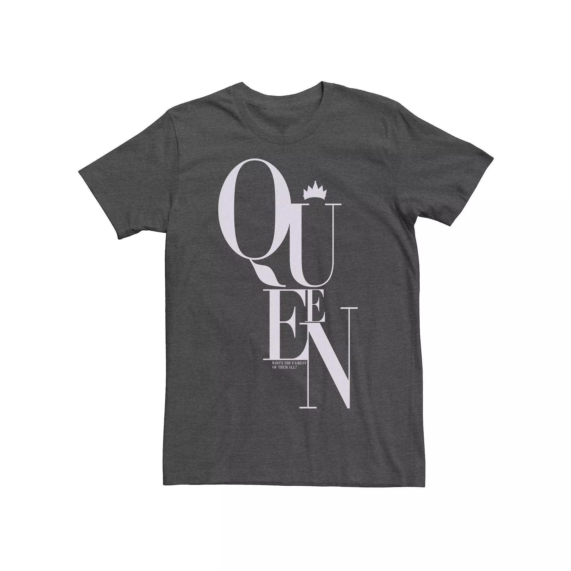 Disney's Snow White Evil Queen Men's Tee, Size: 3XL, Grey Heather Product Image