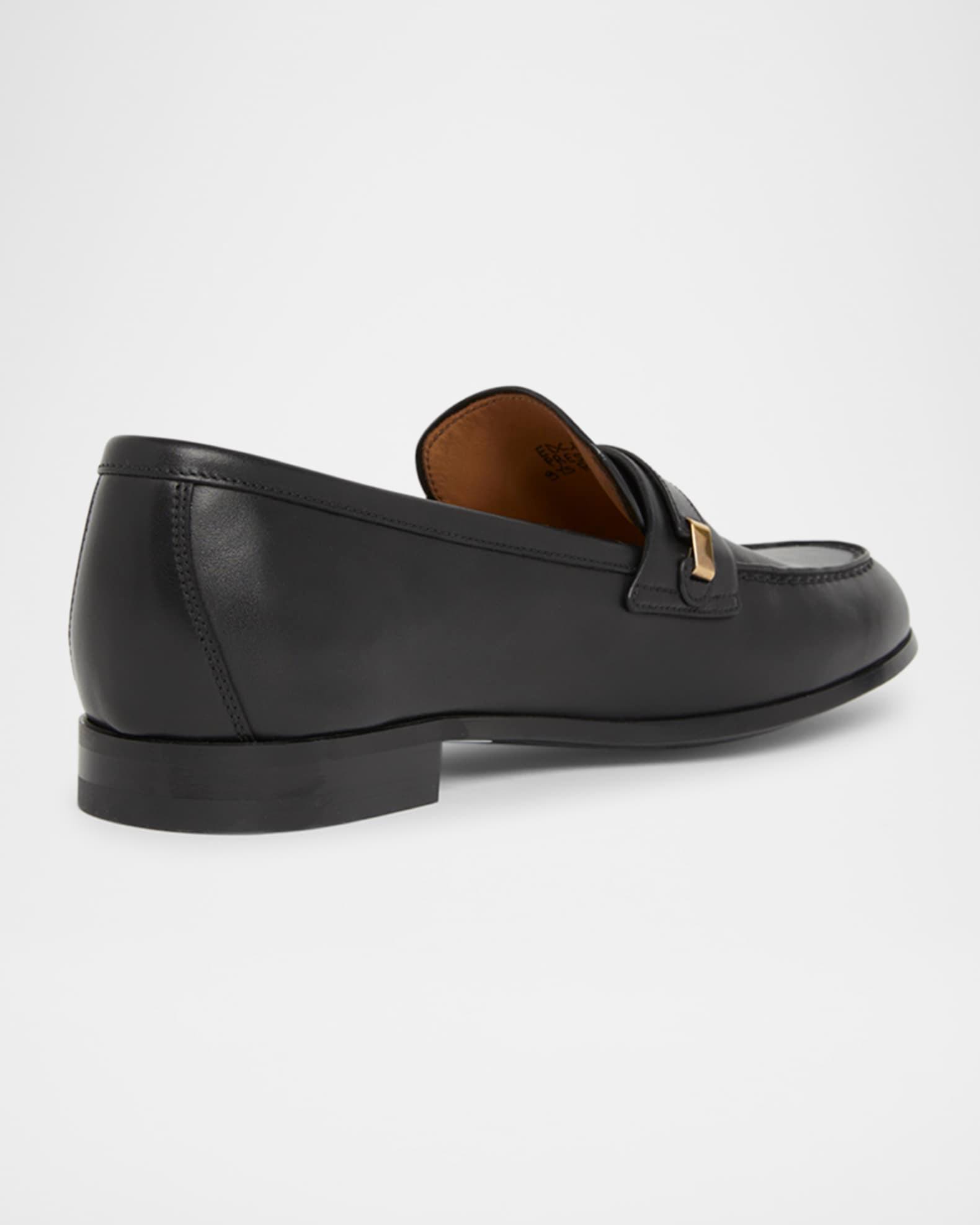 Men's Preston Rubber-Sole Leather Penny Loafers Product Image