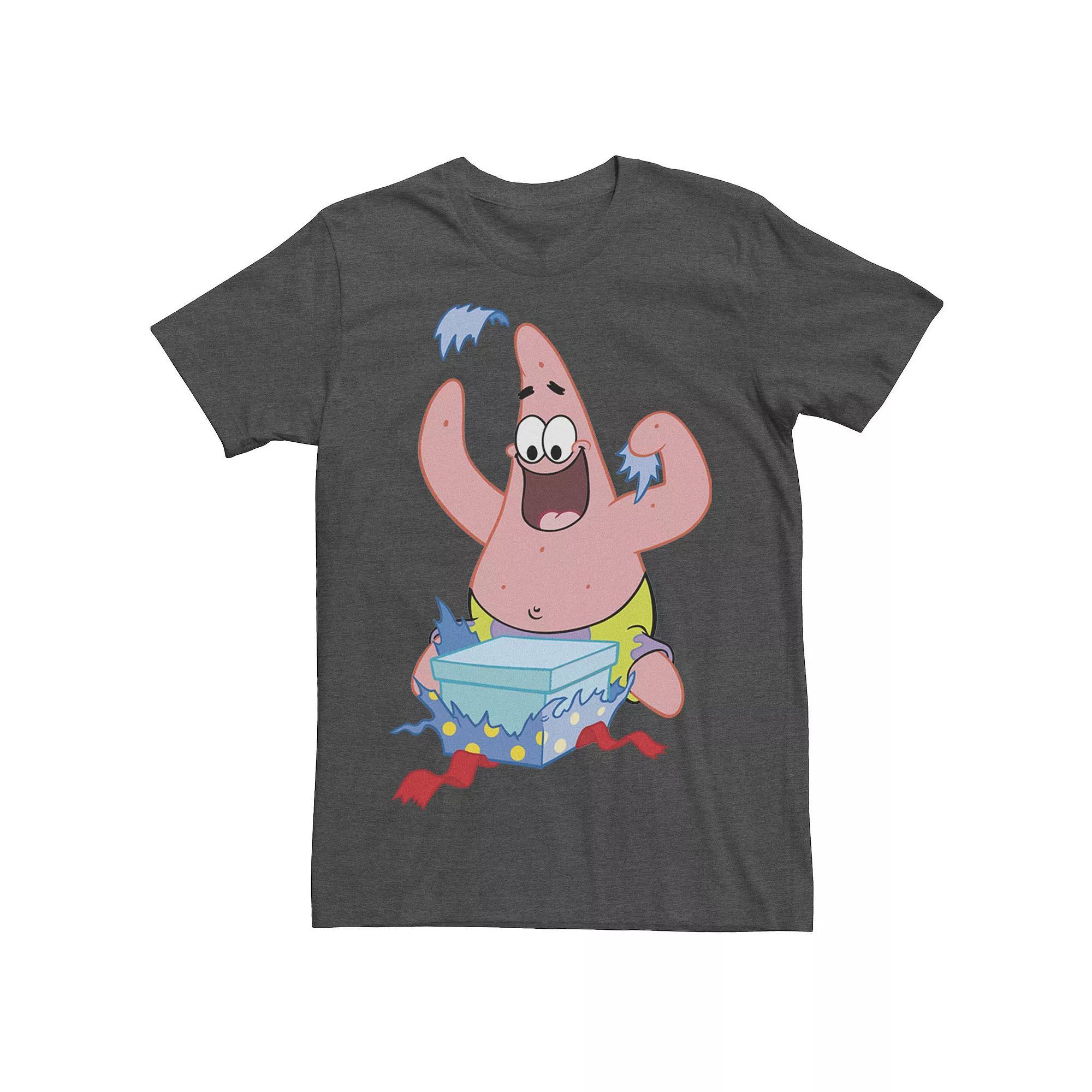 Men's Nickelodeon SpongeBob SquarePants Patrick Star Holiday Graphic Tee, Size: Medium, Blue Product Image