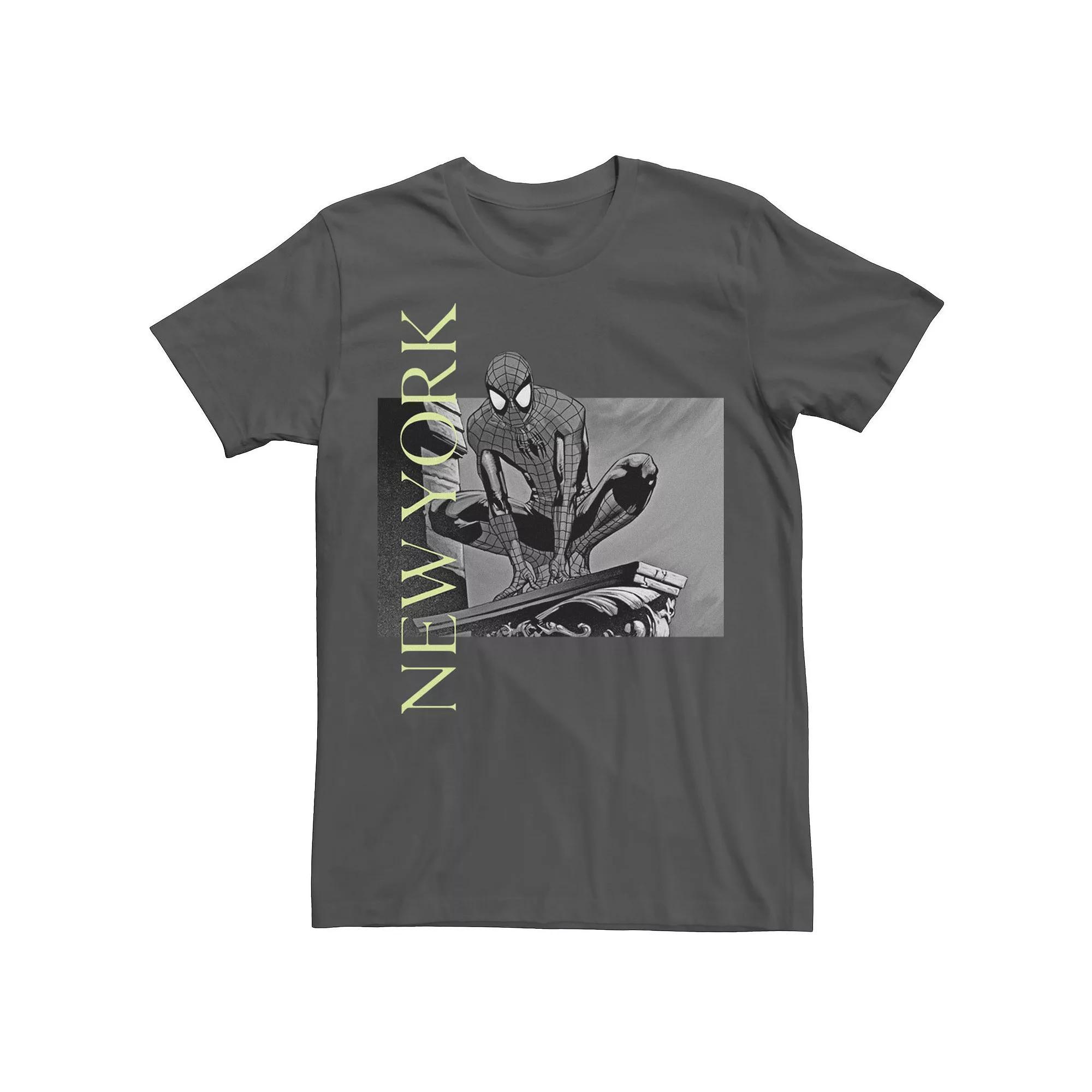Big & Tall Disney Moana Maui Half God Half Mortal All Awesome Tee, Men's, Size: 4XL Tall, Navy Grey Product Image