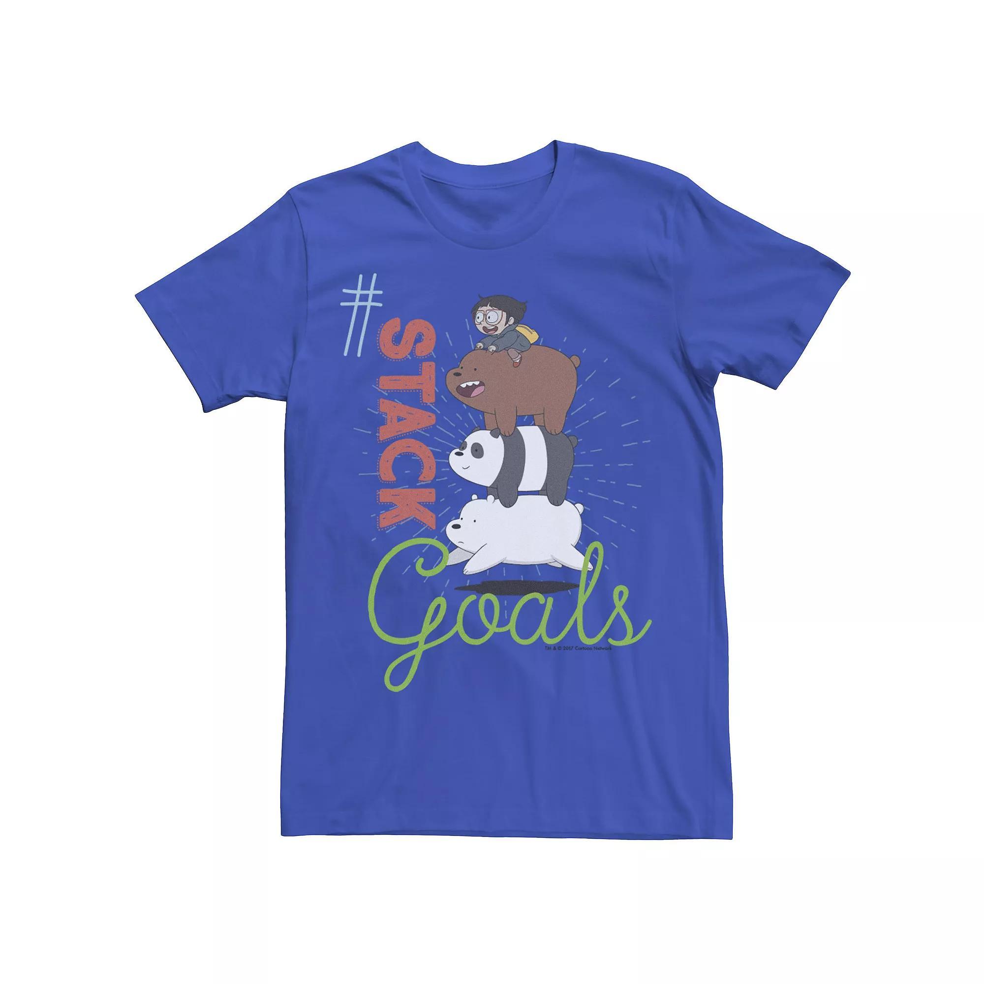Big & Tall DC Comics Group Cartoons I Teach Future Super Heroes Tee, Men's, Size: 4XL Tall, Black Product Image
