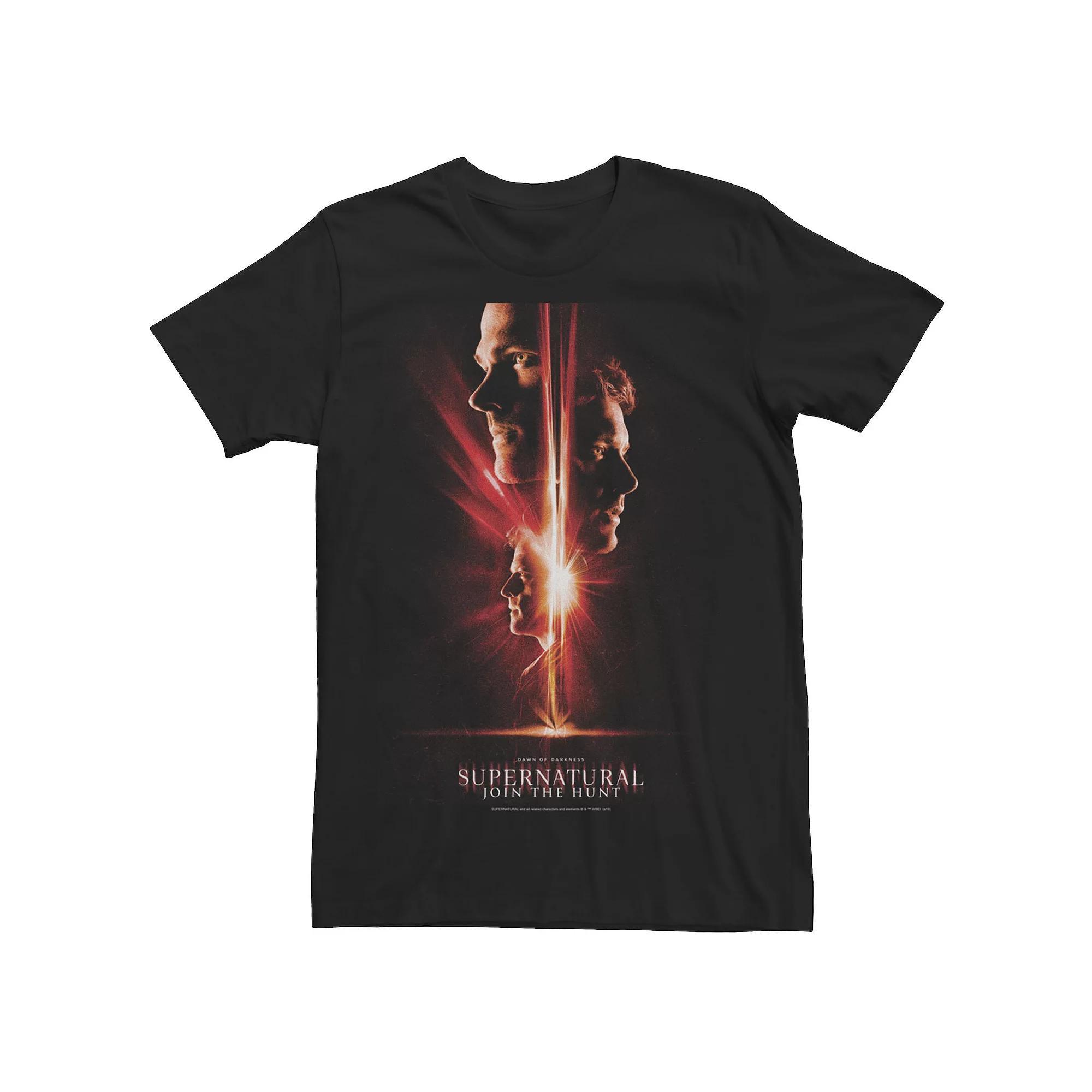 Mens Marvels Daredevil Dark Fight Stance Comic Cover Tee Product Image