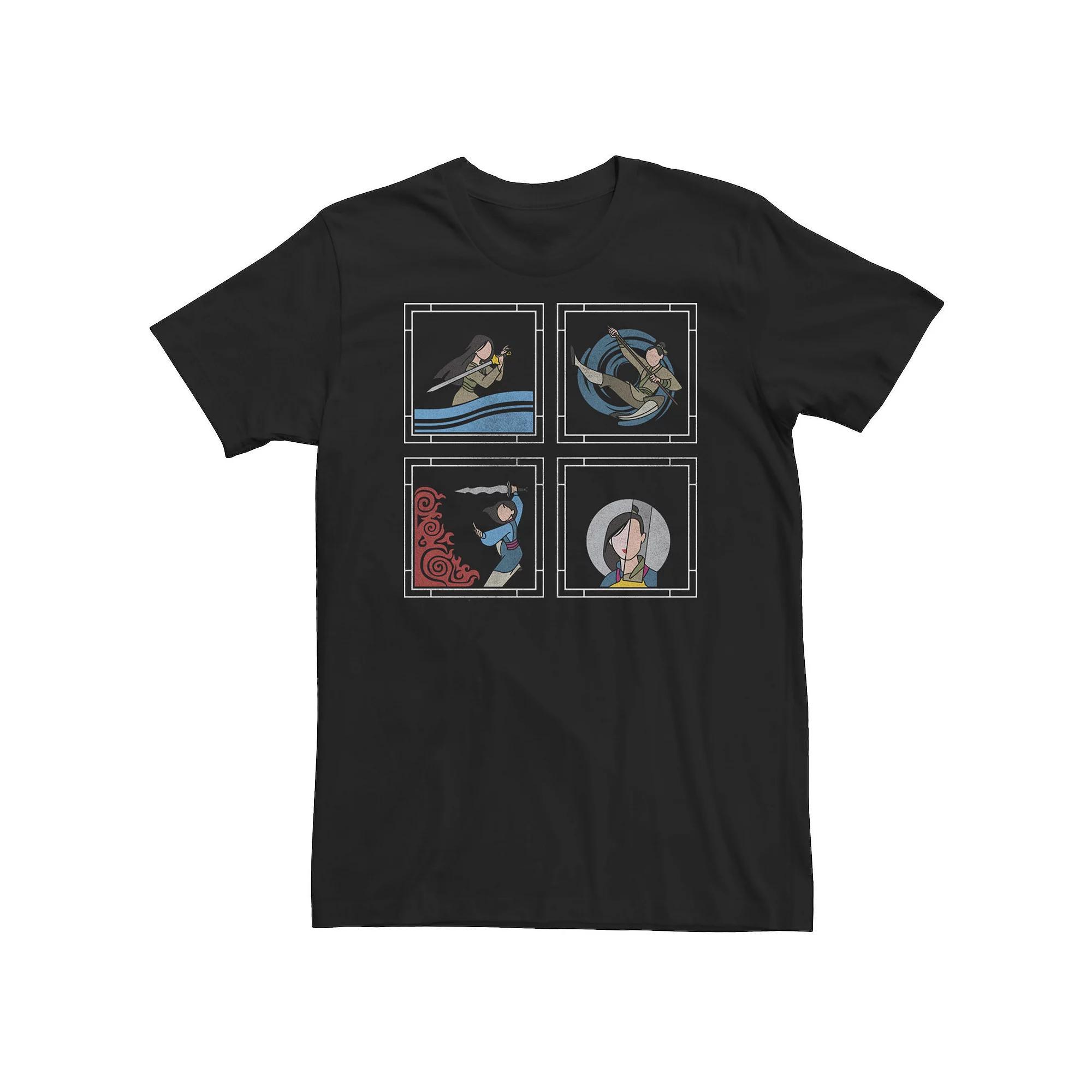 Disney / Pixar's Soul Men's Born To Play Band Panels Tee, Size: XL, Black Product Image
