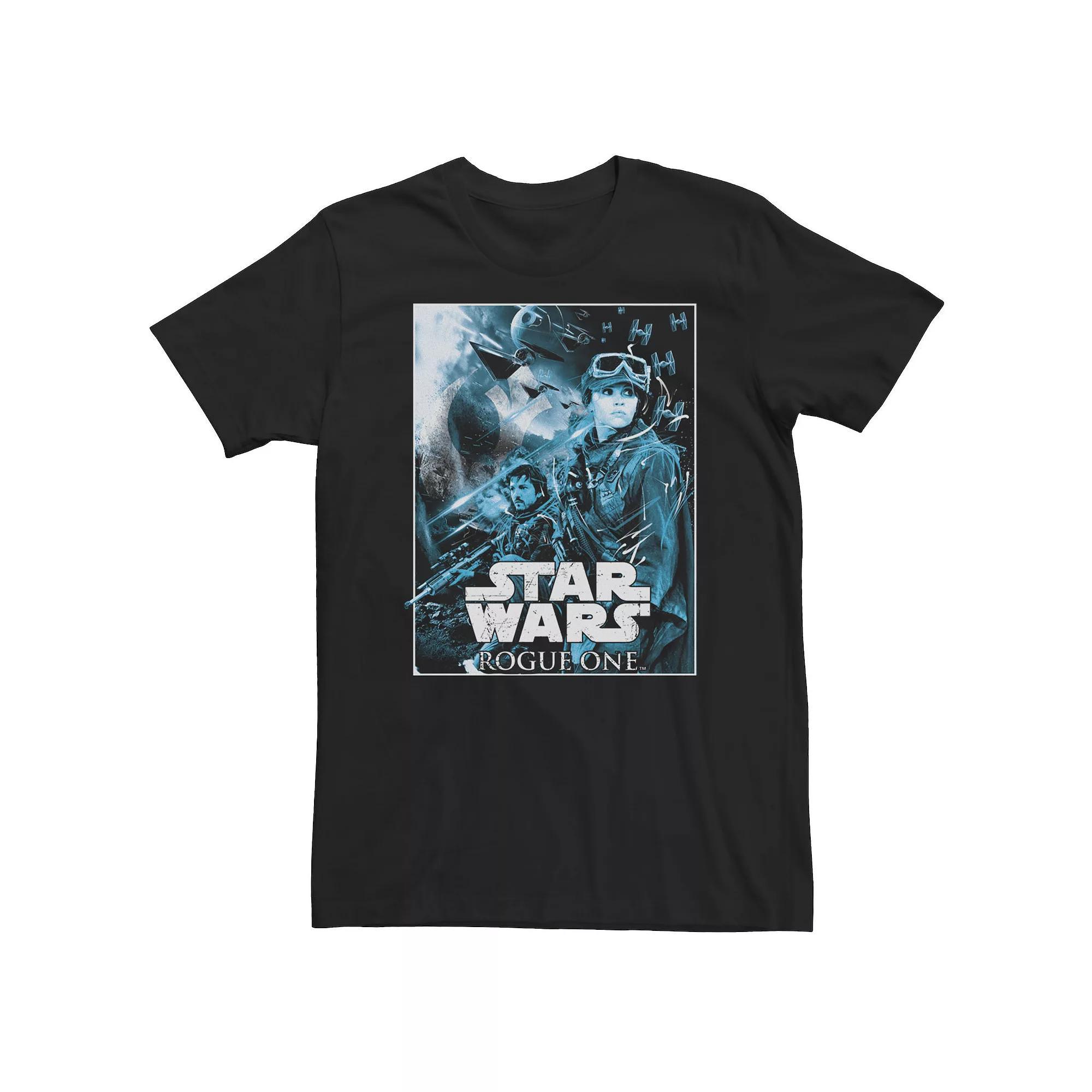Big & Tall Disney Aladdin Live Action Jasmine Framed Portrait Tee, Men's, Size: 3XL Tall, Black Product Image