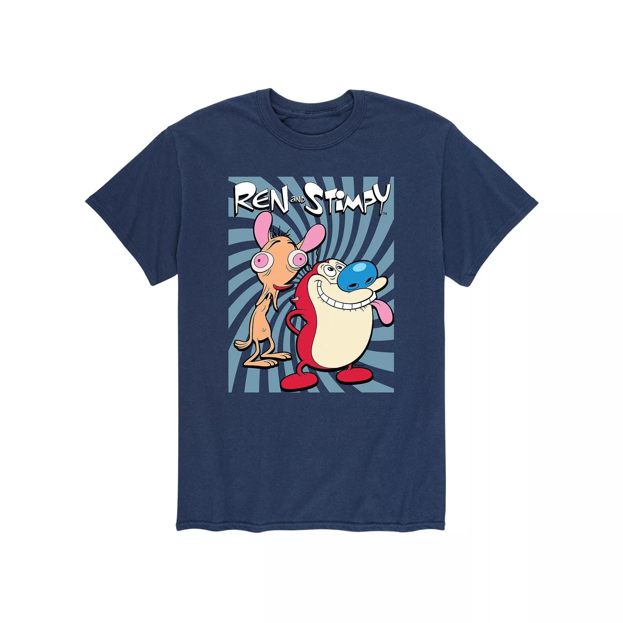 Mens Ren & Stimpy Tripp Tee Product Image