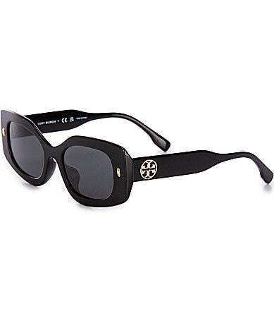 Womens 50MM Rectangular Sunglasses Product Image