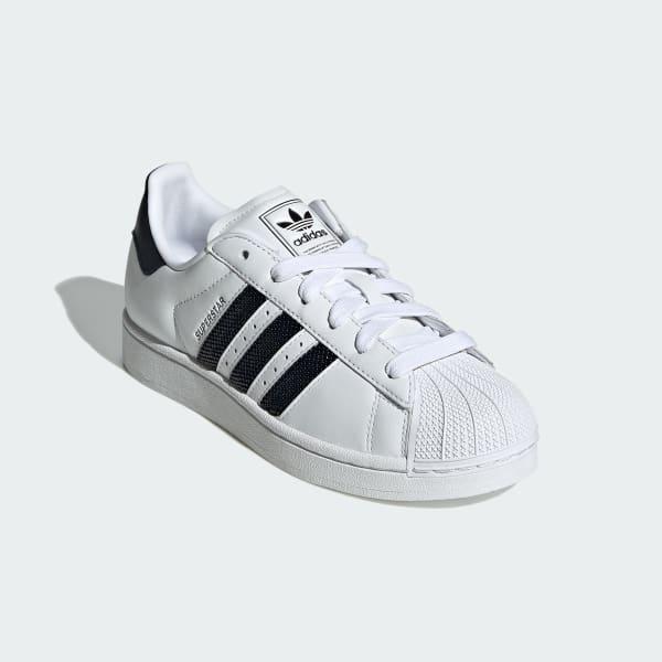 adidas Superstar II Shoes Cloud White 9 Womens Product Image