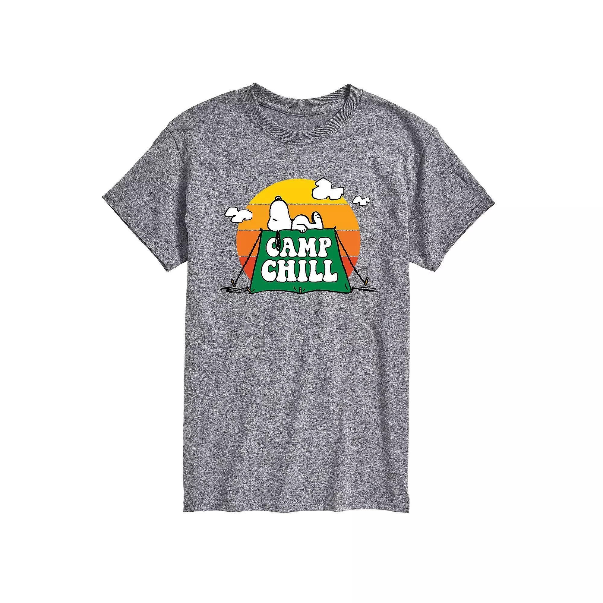 Mens Peanuts Camp Chill Tee Product Image