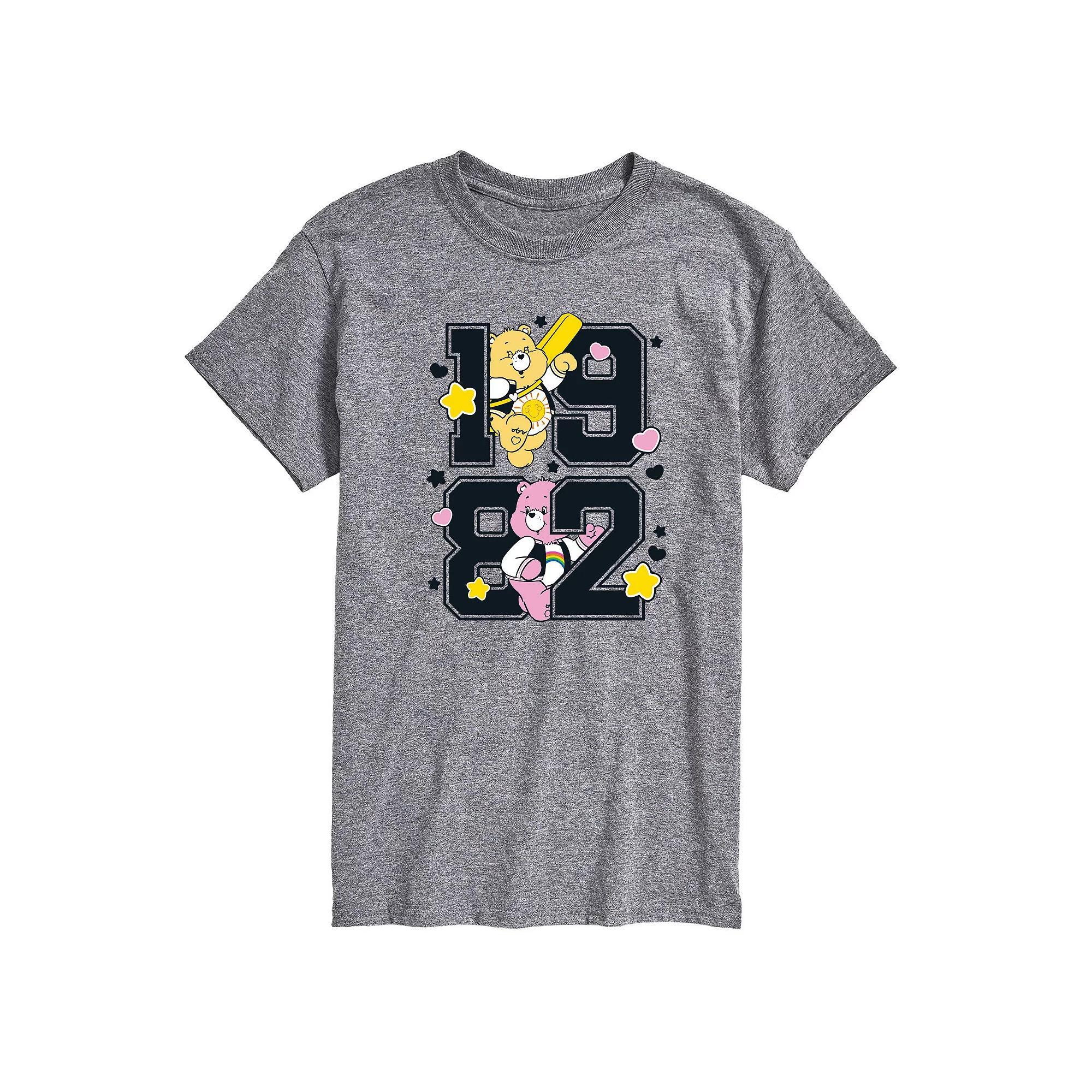 Mens Care Bears 1982 Team Care Bears Graphic Tee Ivory Product Image