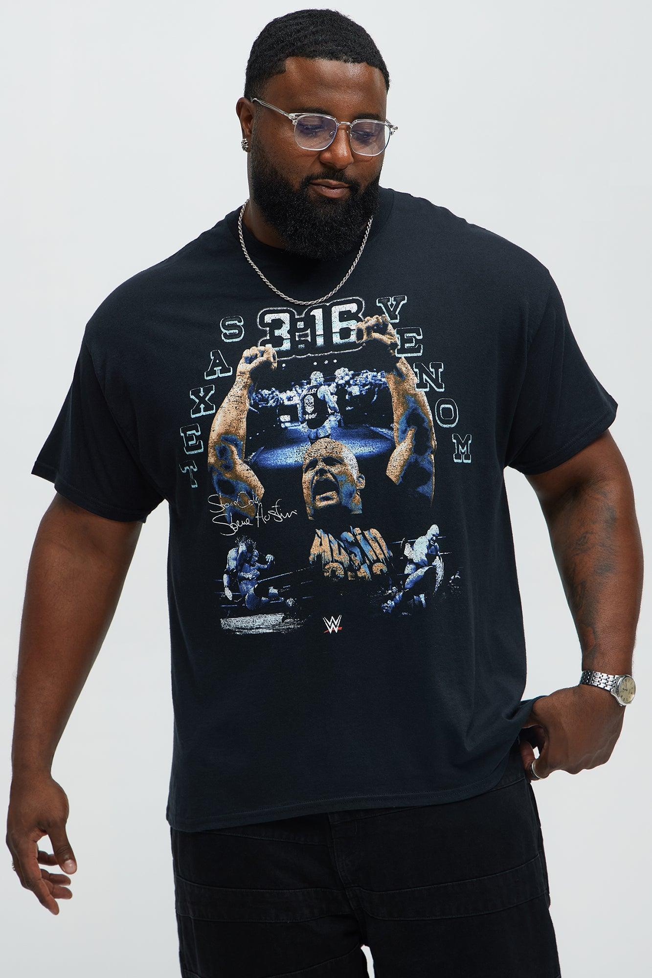 WWE Austin 3:16 Short Sleeve Tee - Black Product Image