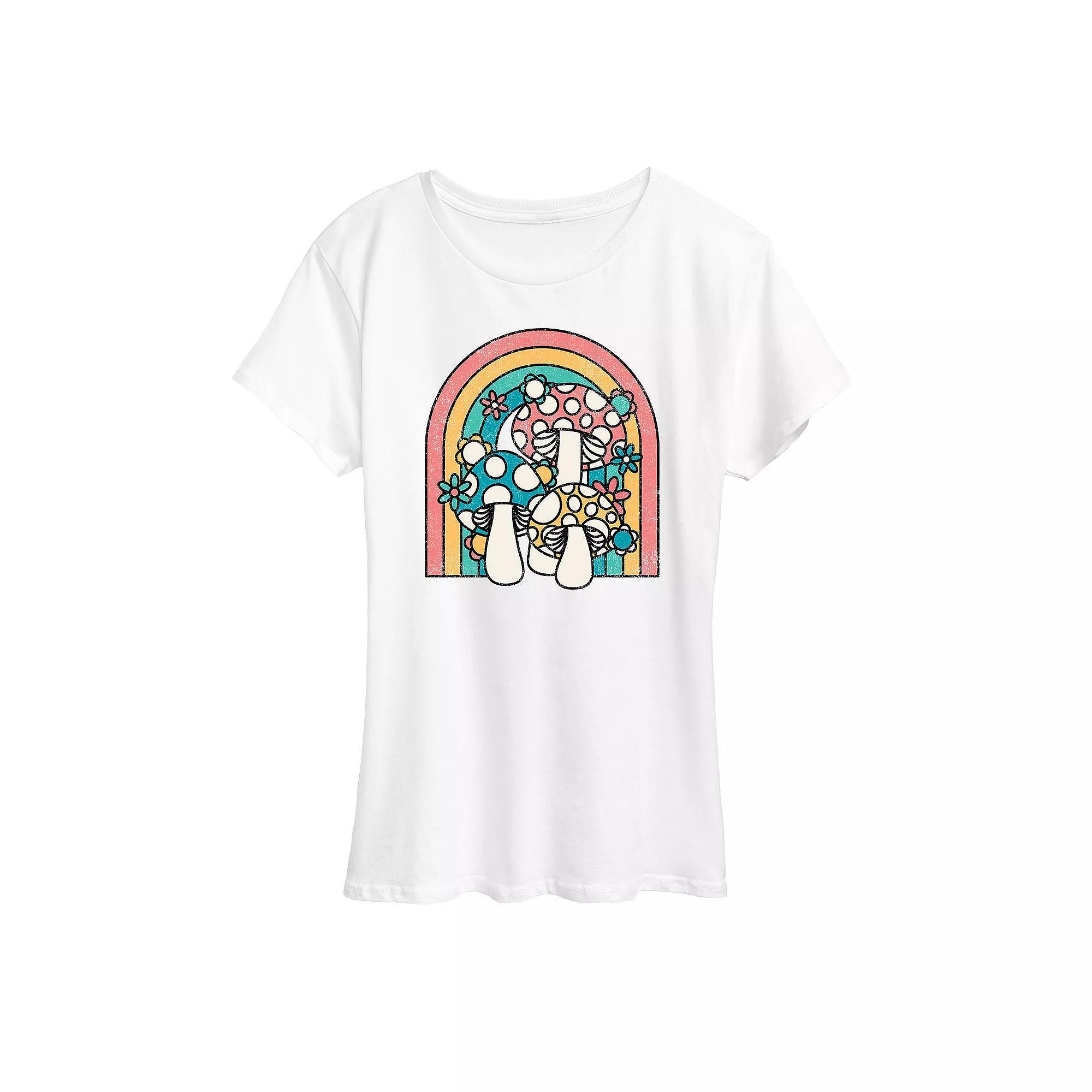 Plus MTV Club Art Graphic Tee, Womens Product Image