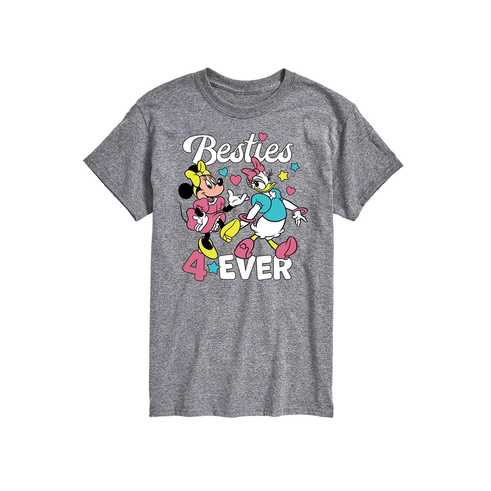 Disneys Minnie Mouse & Daisy Duck Big & Tall Besties 4 Ever Graphic Tee, Mens Product Image