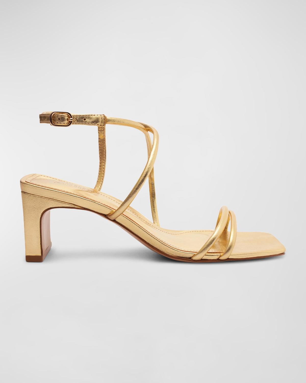 Aimee Block Leather Sandal Product Image