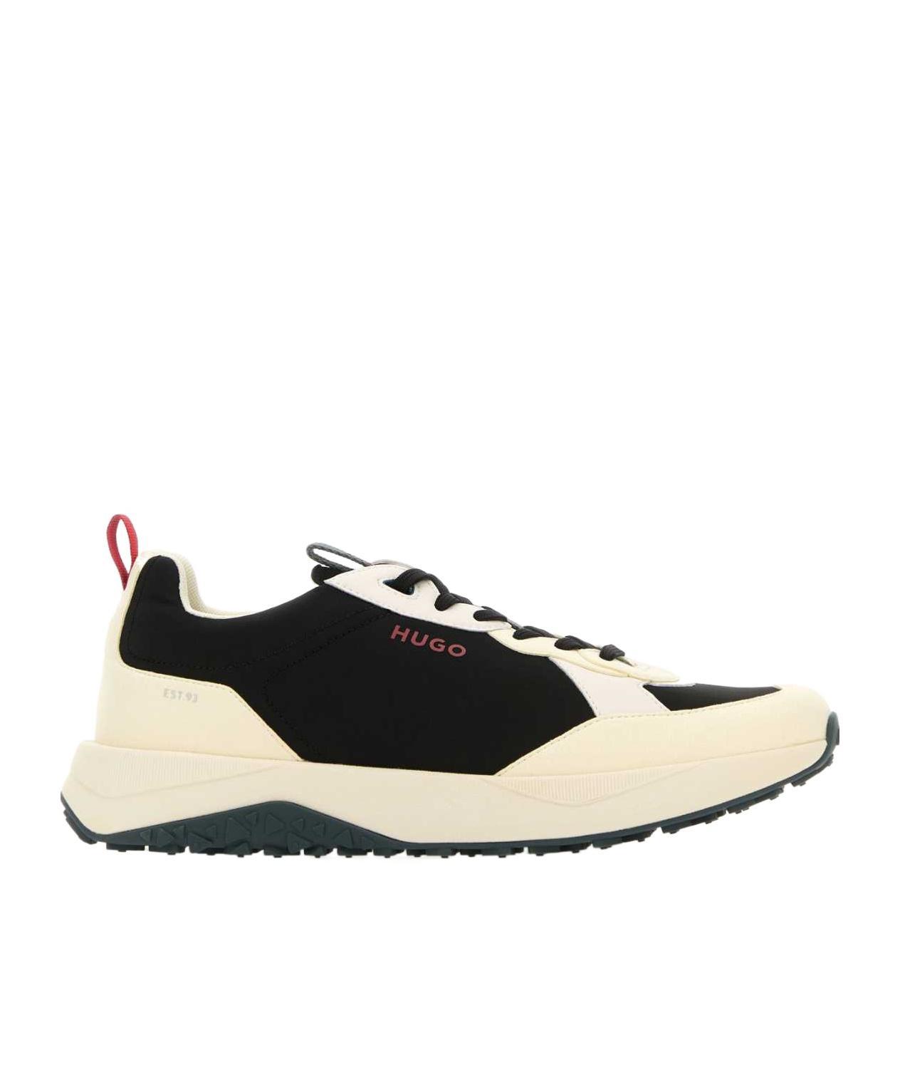 HUGO BOSS Lace Up Sneakers In Black Product Image