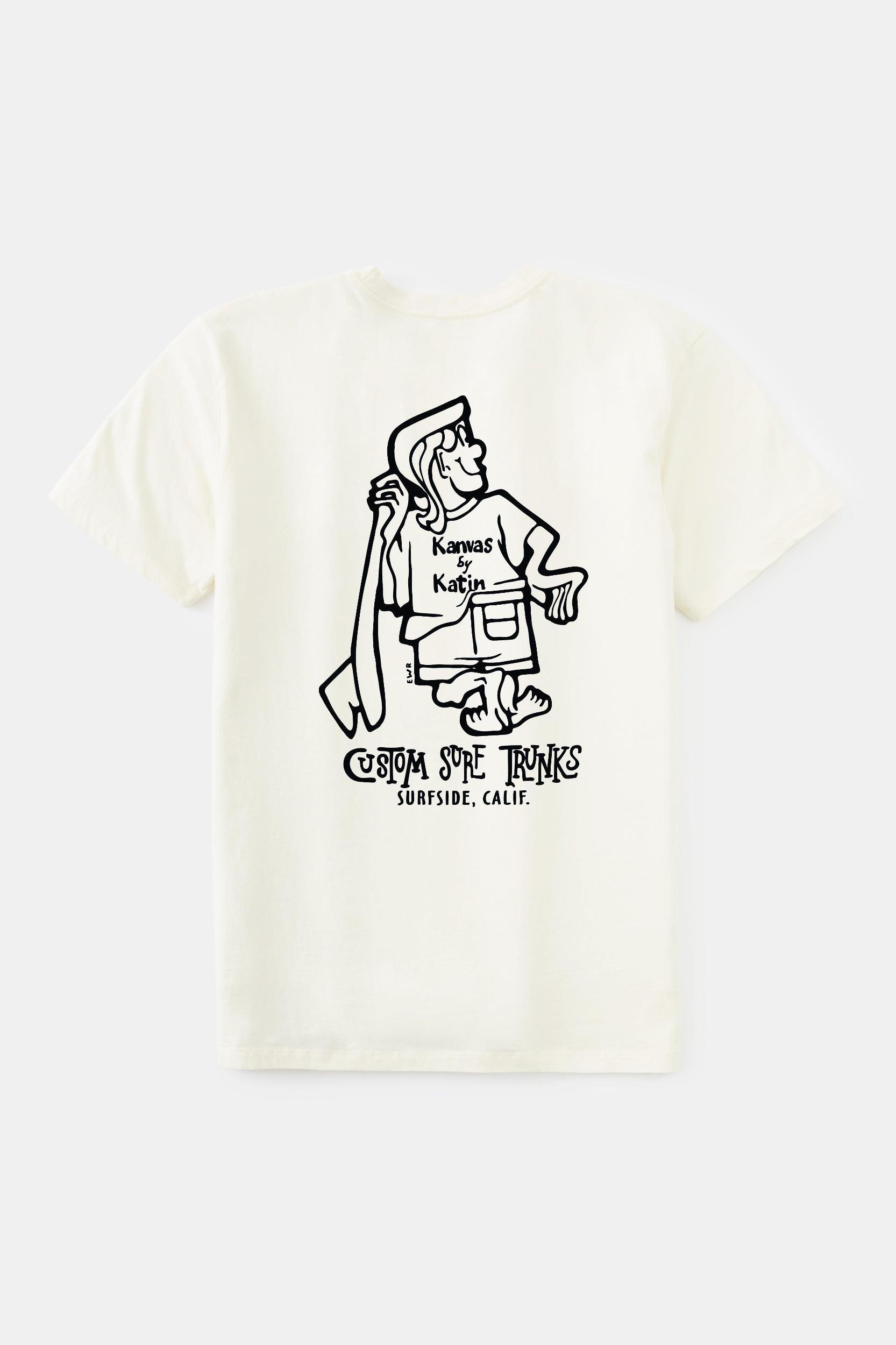 K-MAN TEE - WHITE / L Product Image