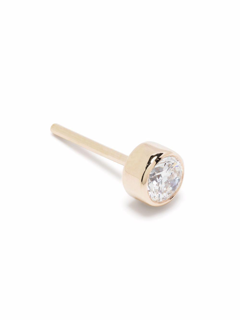 14kt yellow gold Marilyn single stud earring Product Image