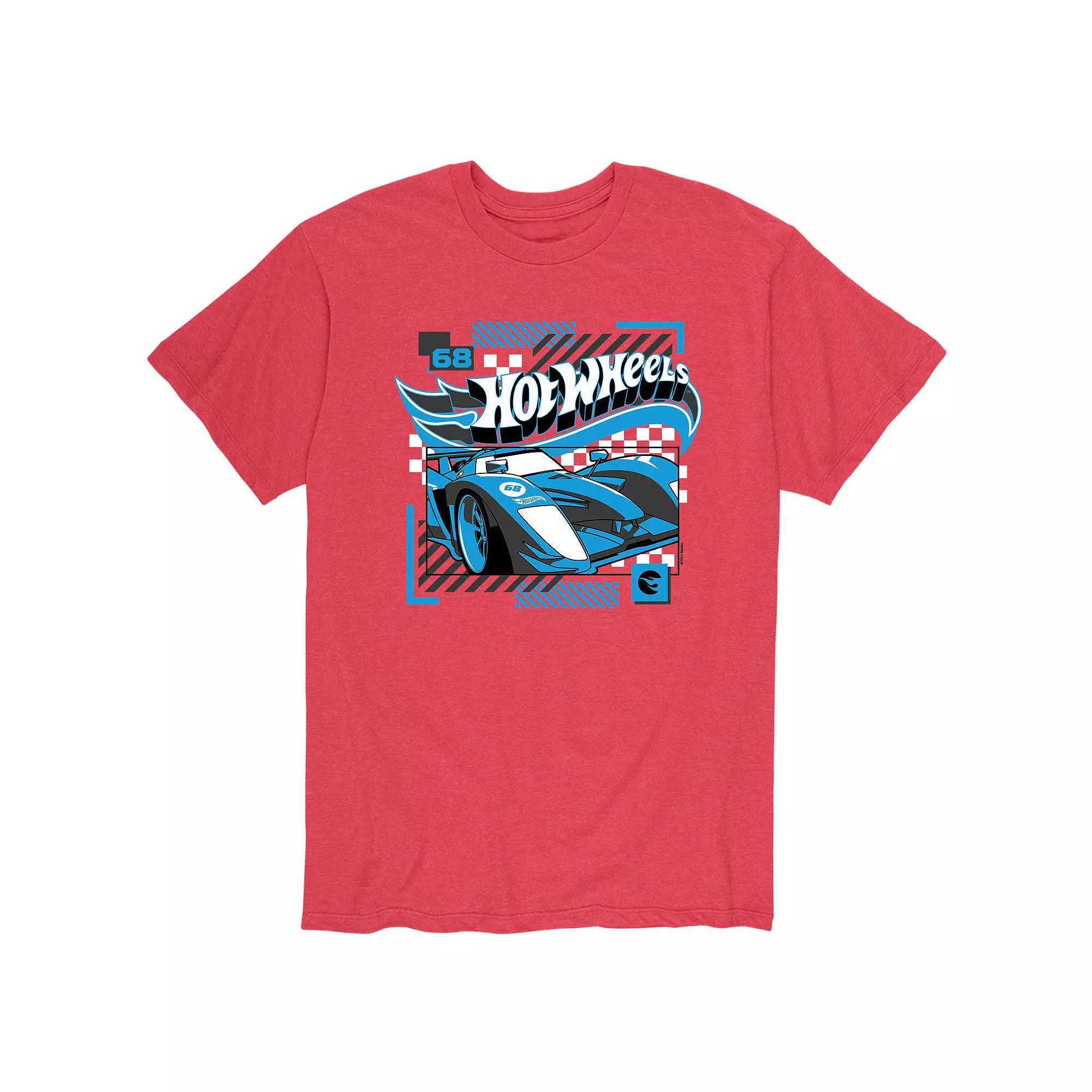 Mens Hot Wheels Geometric Tee Product Image