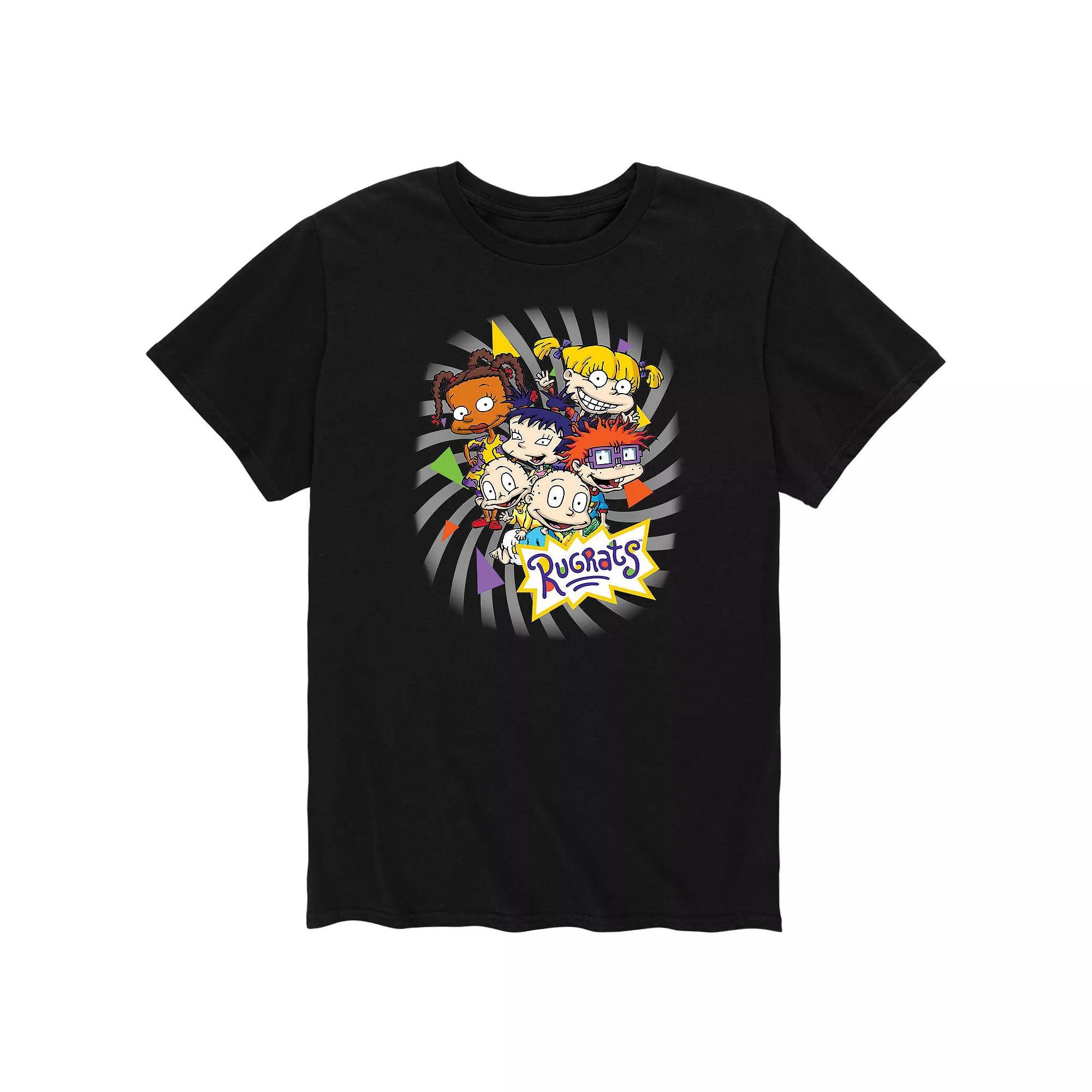 Men's Rugrats Breakout Tee, Size: Medium, Black Product Image