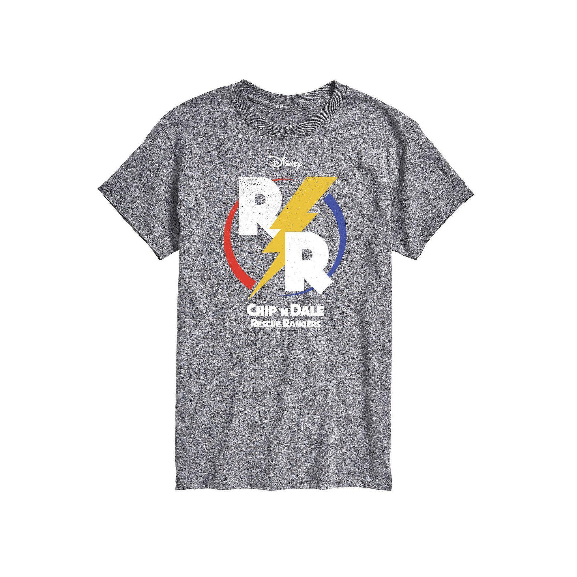 Disney's Mickey Mouse Men's Chip 'N Dale Rescue Rangers Logo Graphic Tee, Size: XL, Black Product Image