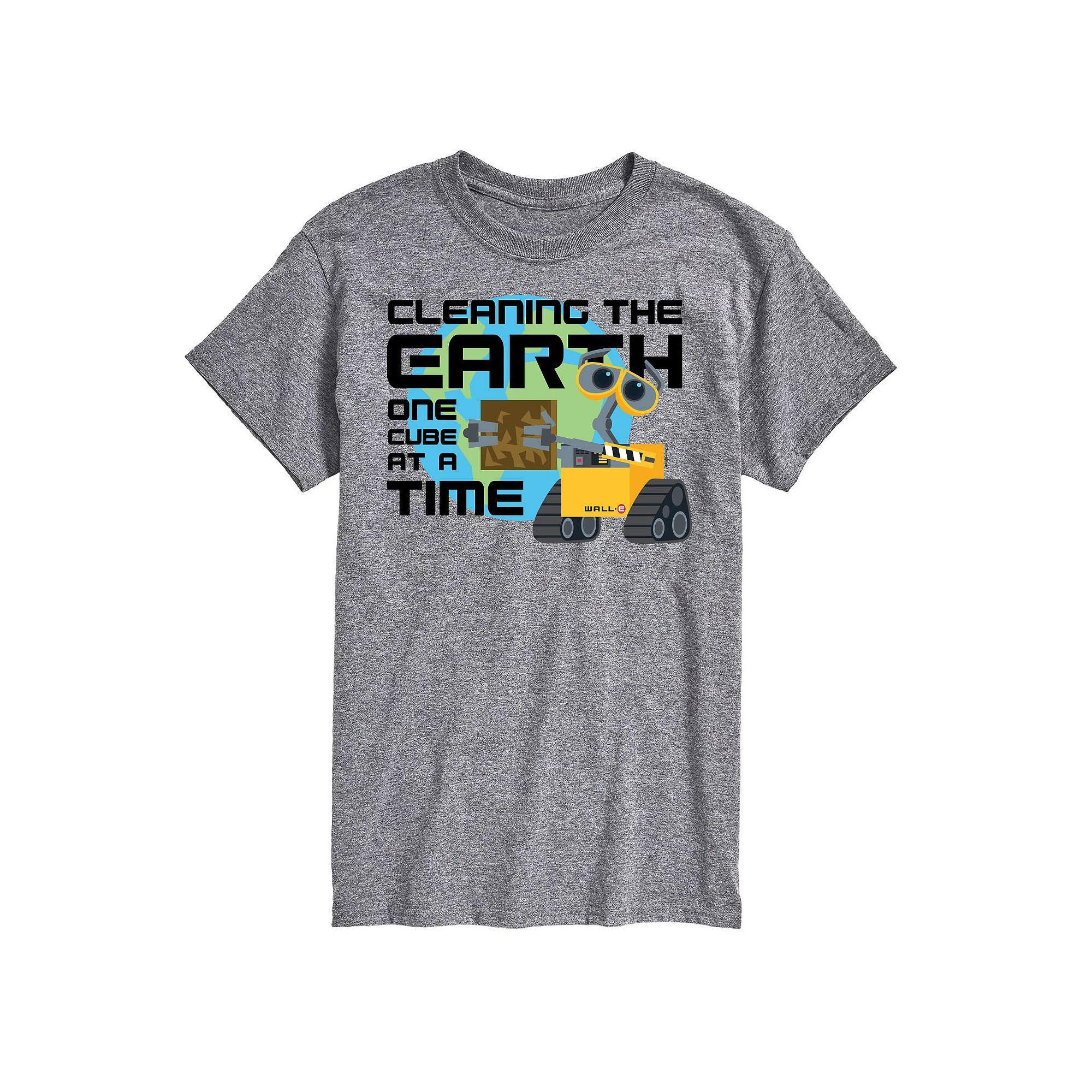 Disneys Wall-E Big & Tall Cleaning Earth Graphic Tee, Mens Product Image