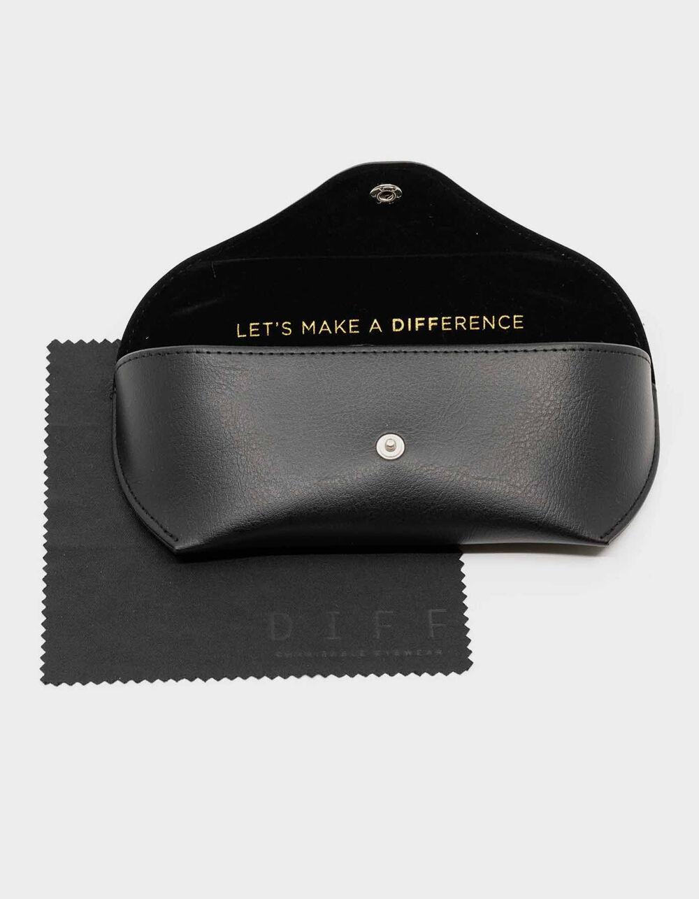 DIFF EYEWEAR Allegra Polarized Sunglasses - STONE Product Image