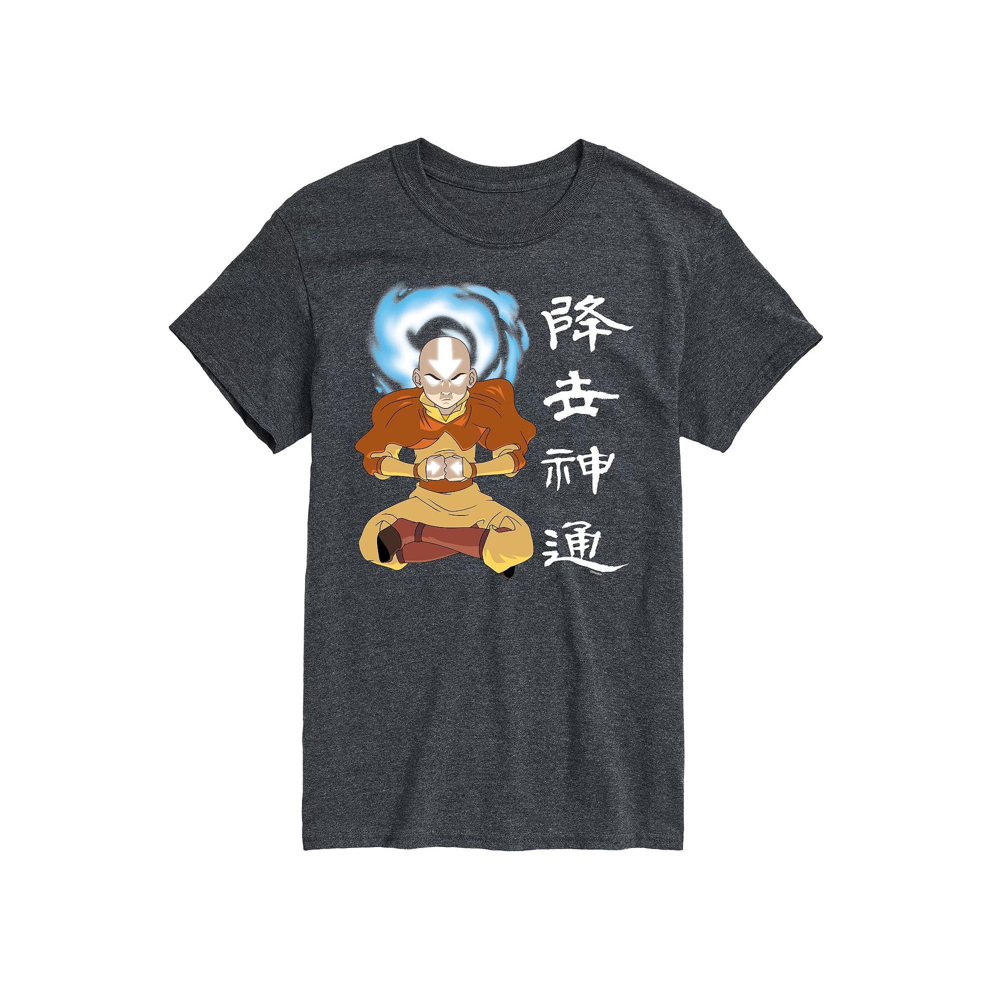 Big & Tall Avatar The Last Airbender AANG Graphic Tee, Mens Product Image