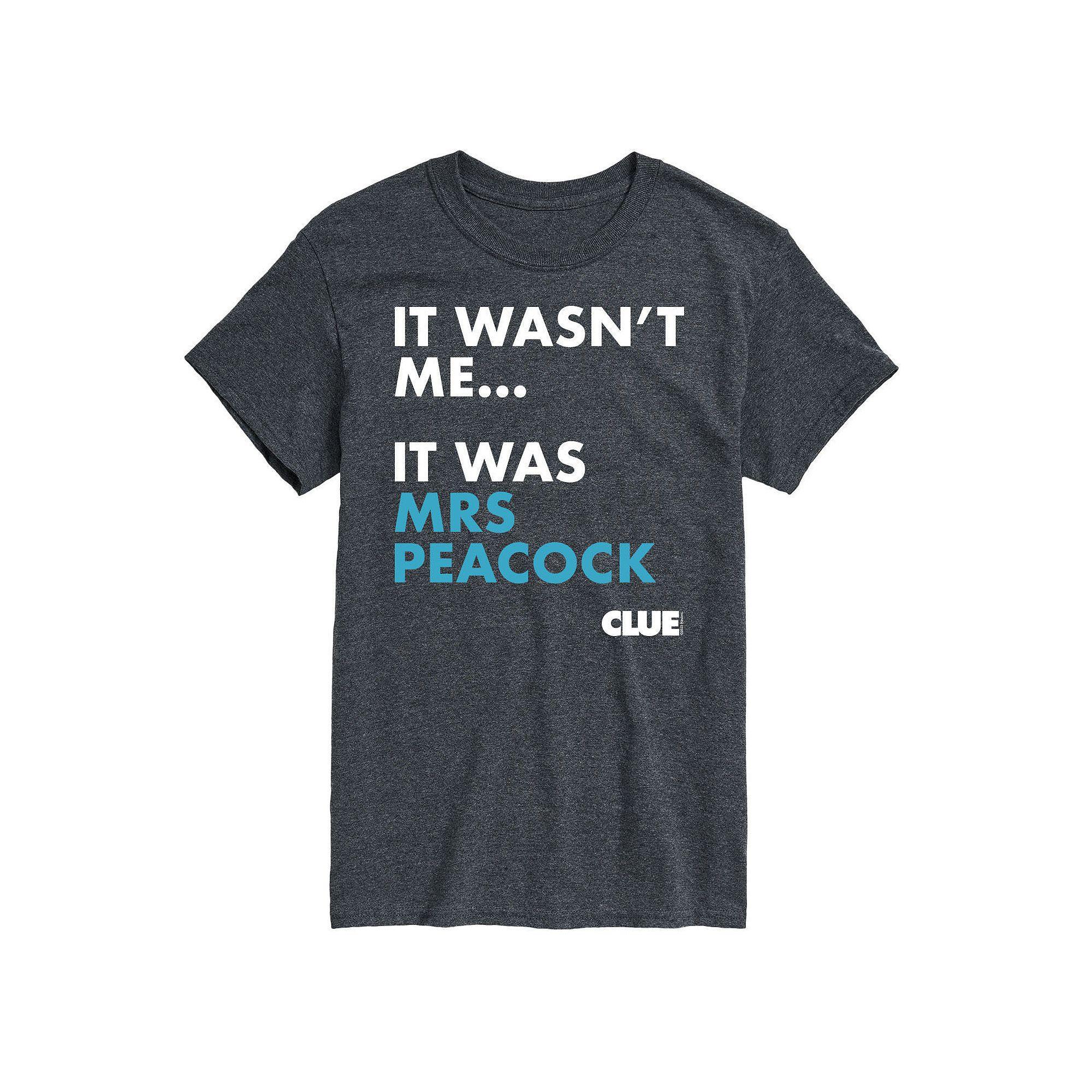 Big & Tall Clue It Was Miss Scarlett Graphic Tee, Mens Product Image