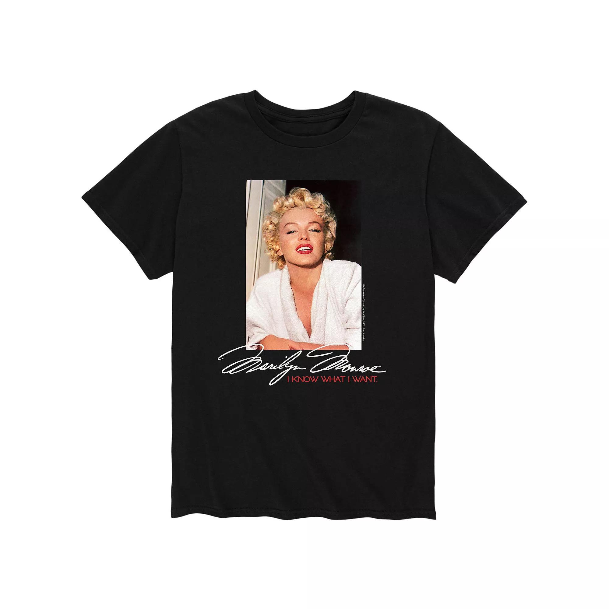 Mens Marilyn Monroe I Know Tee Product Image