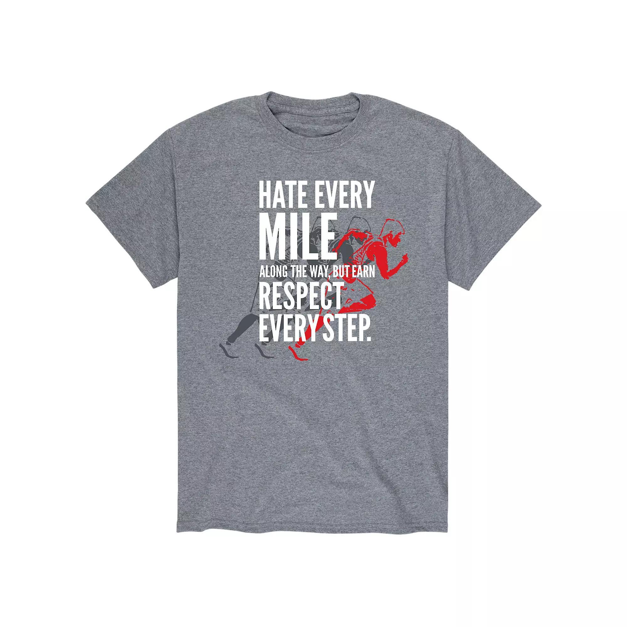 Mens Hate Every Mile Along The Way Tee Product Image