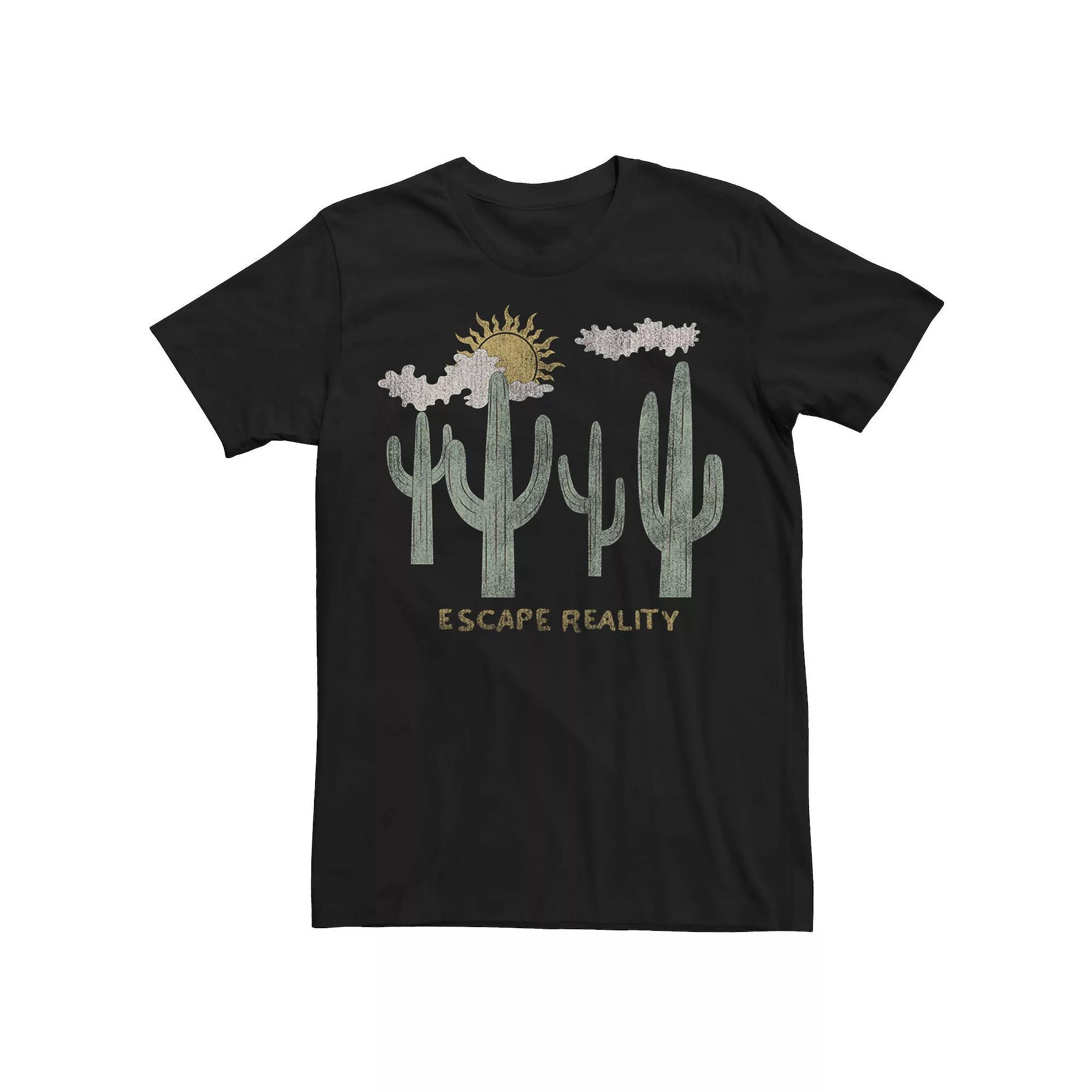 Men's Escape From Reality Tee, Size: Medium, Black Product Image