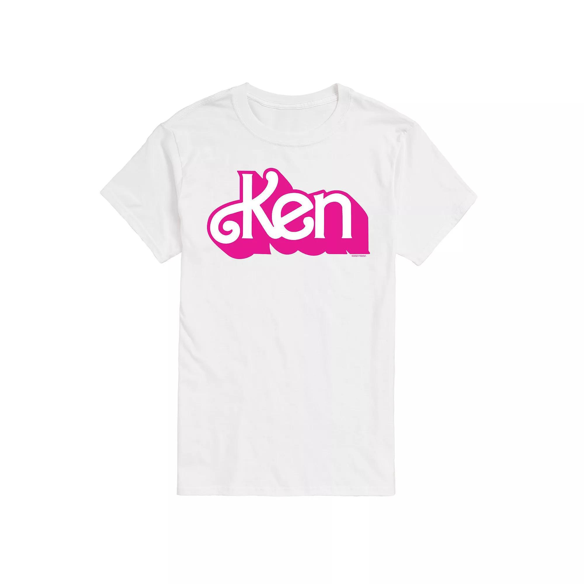Big & Tall Barbie Ken Logo Graphic Tee, Mens Product Image